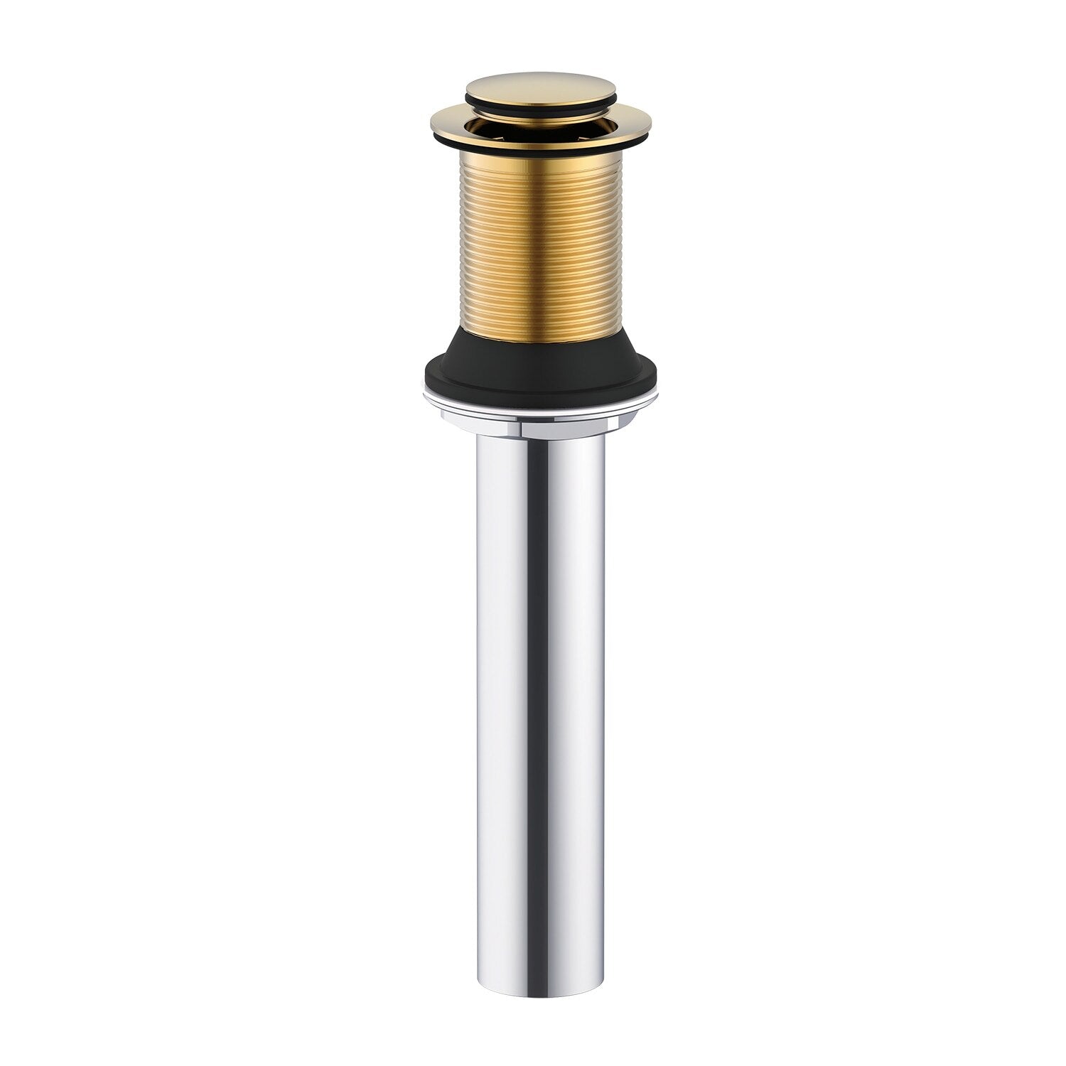Gerber 1 1/4" Metal Touch-Down Drain Assembly without Overflow