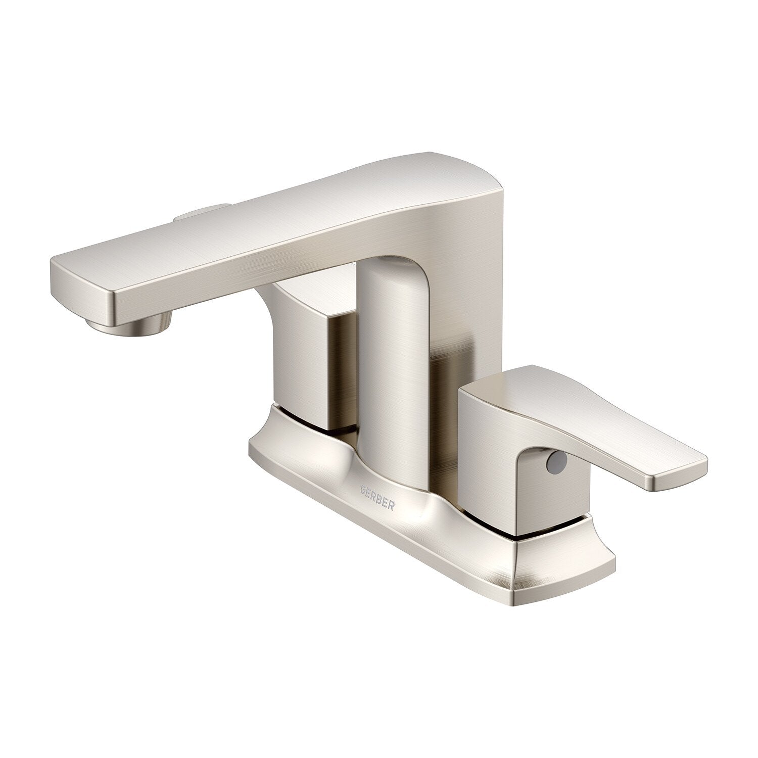 Tribune® Two Handle Centerset Bathroom Faucet with 50/50 Pop-Up Drain