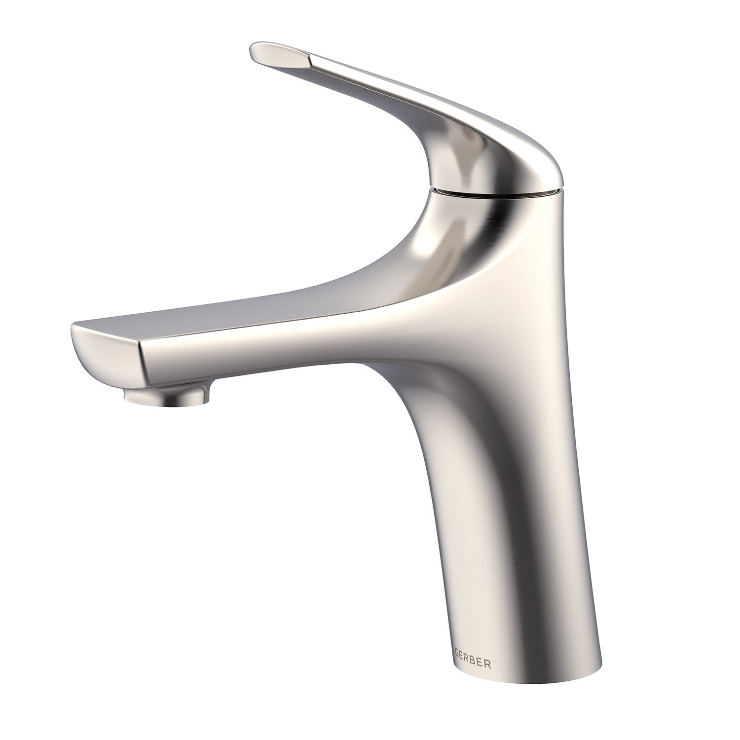 Lemora® Single Handle Bathroom Faucet with Metal Touch-Down Drain