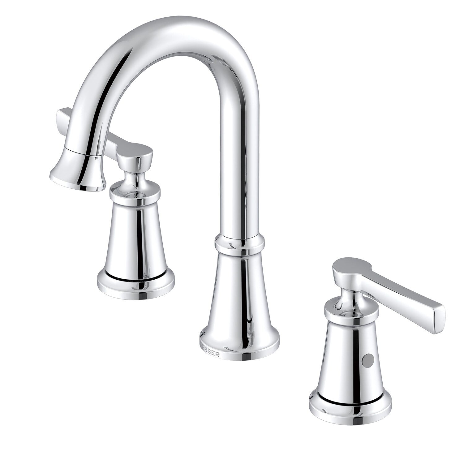 Northerly™ Two Handle Widespread Bathroom Faucet with 50/50 Touch-Down Drain