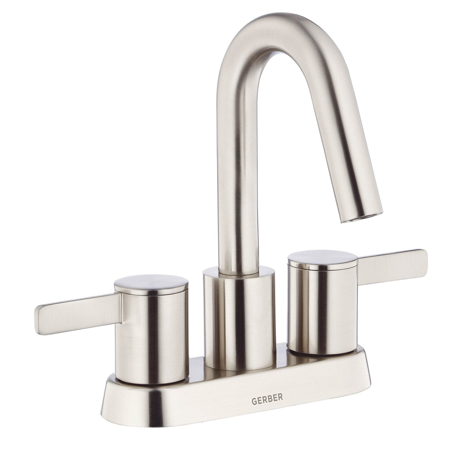Amalfi™ Two Handle Centerset Bathroom Faucet with 50/50 Touch-Down Drain