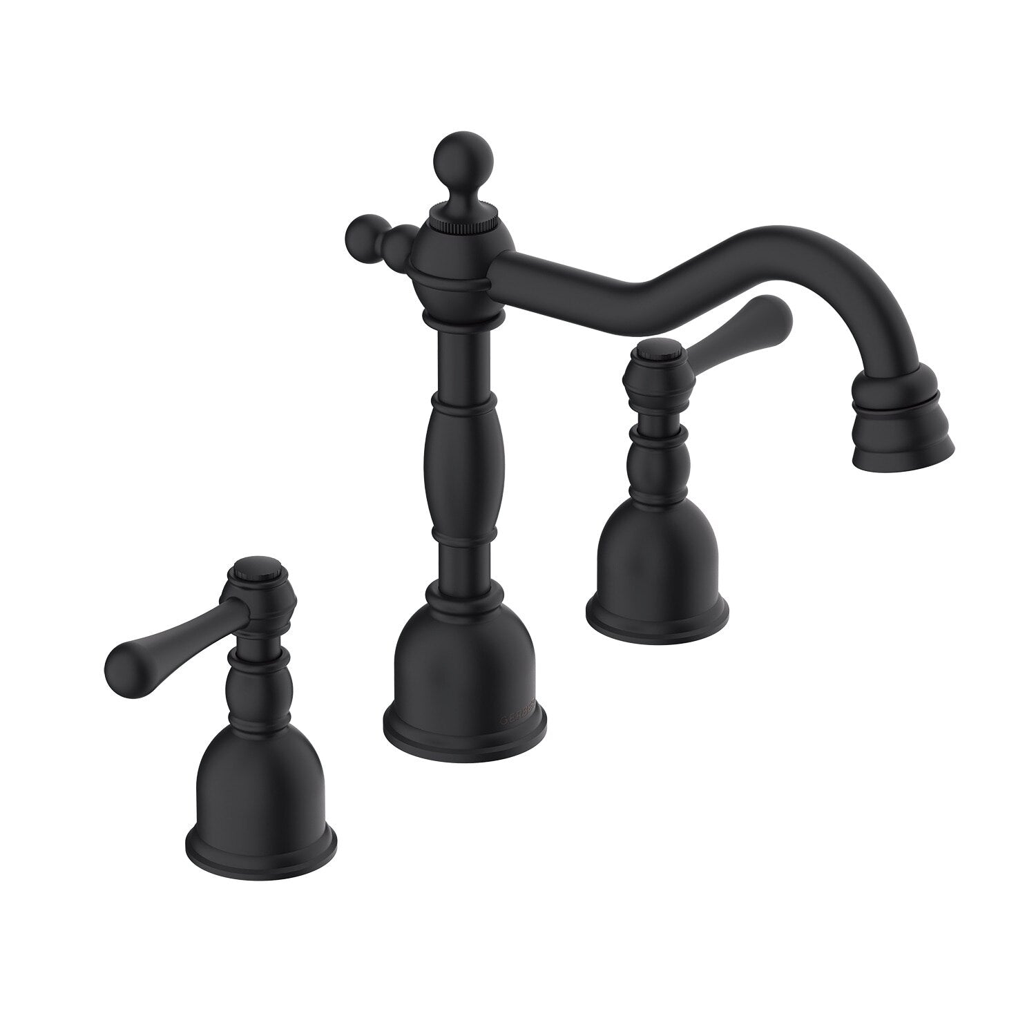 Opulence® Two Handle Widespread Bathroom Faucet with Metal Touch-Down Drain