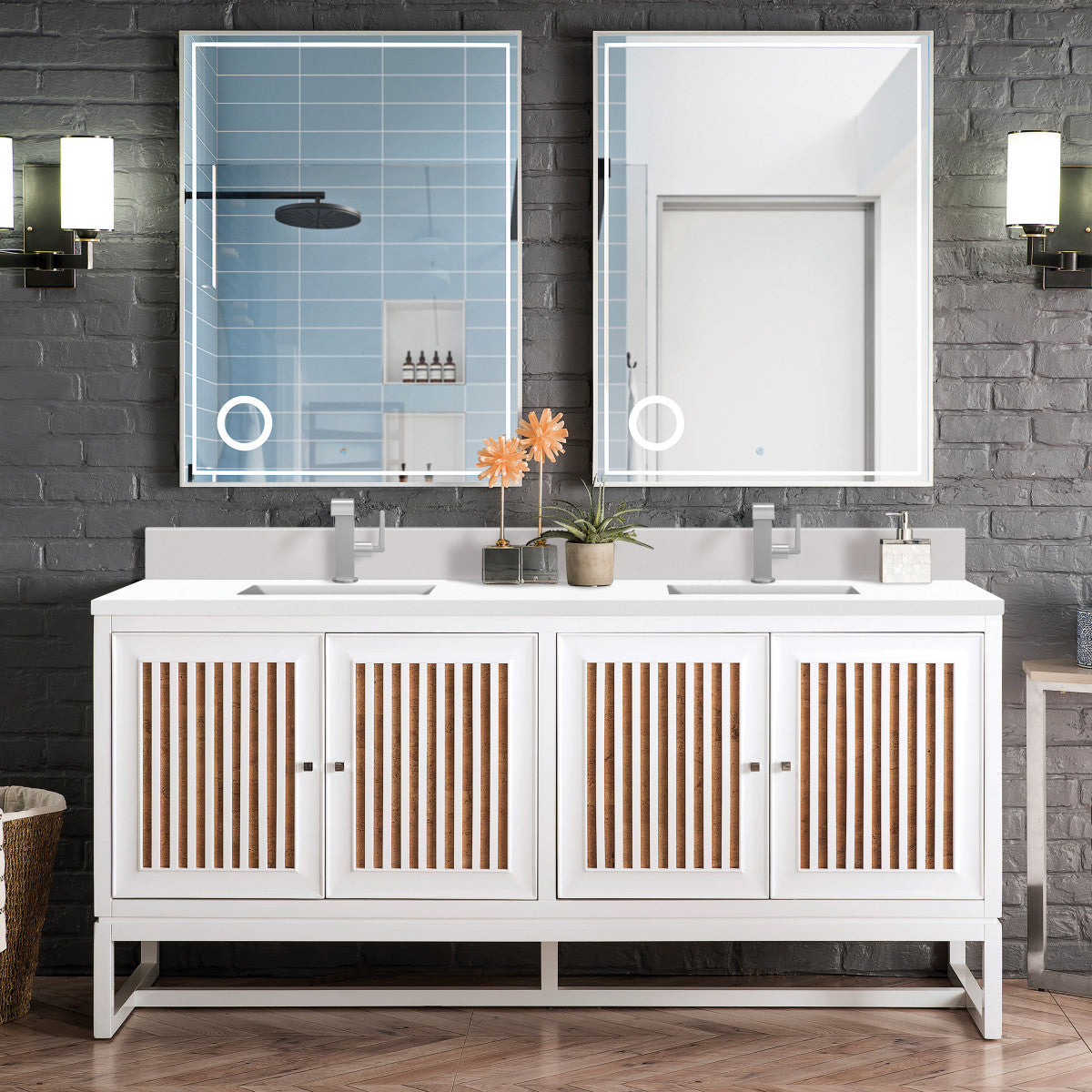 Athens 72" Double Vanity Cabinet