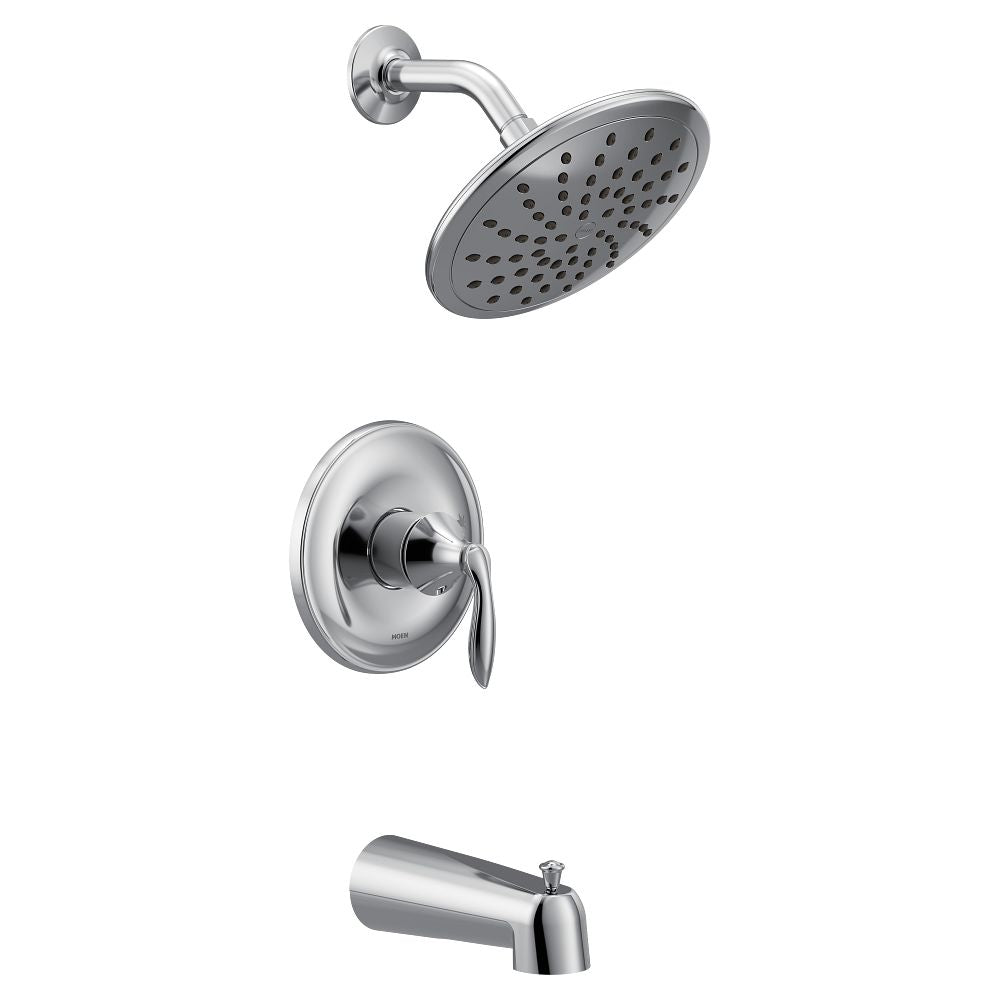 Eva M-CORE 2-Series Tub and Shower Trim with Rainshower