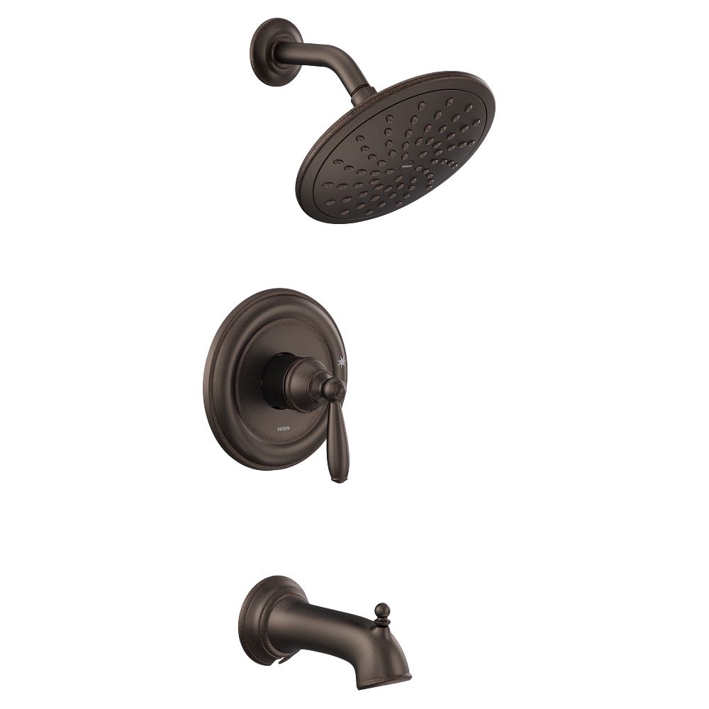 Brantford M-CORE 2-Series Tub and Shower Trim with Rainshower