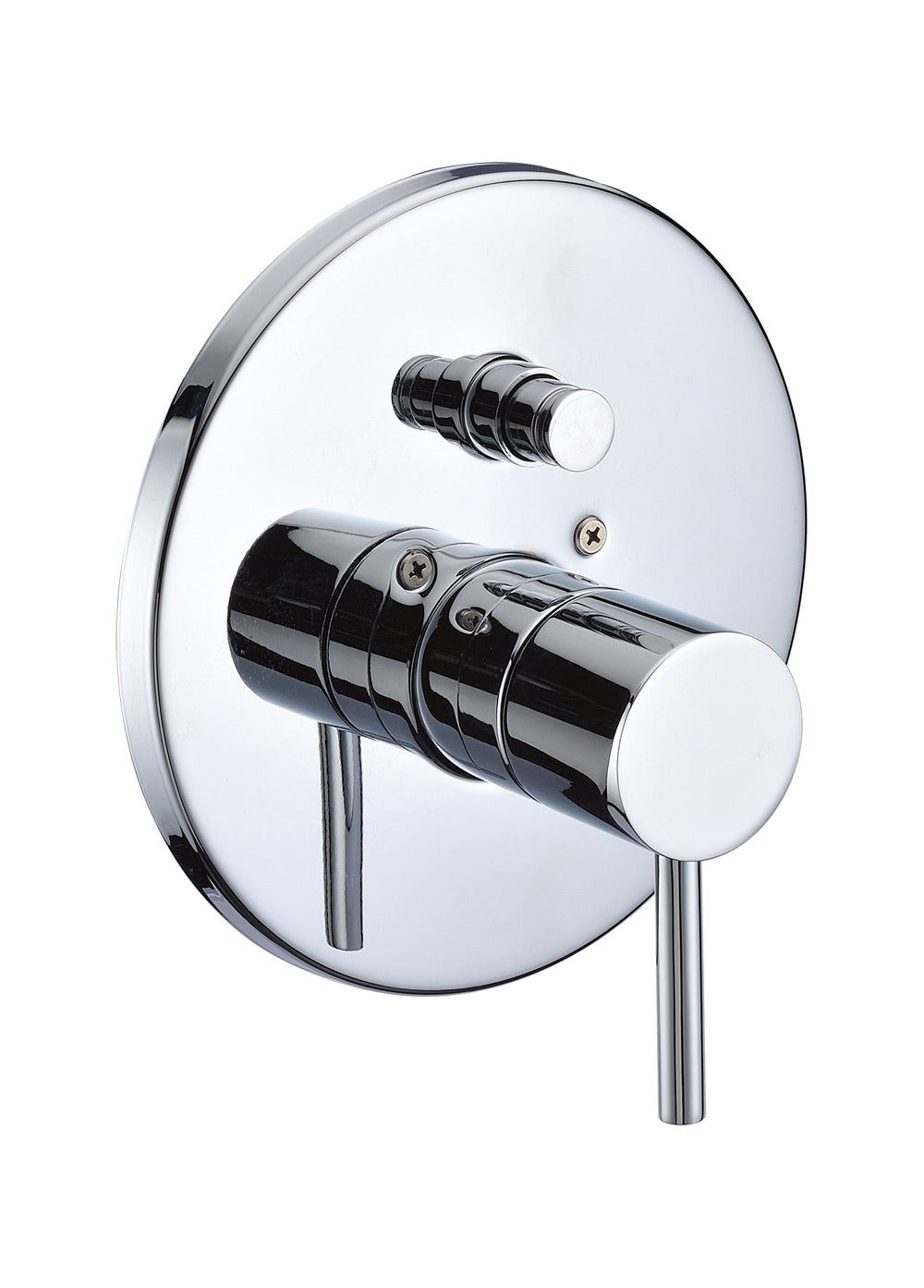 ALFI brand AB1701 Pressure Balanced Round Shower Mixer with Diverter