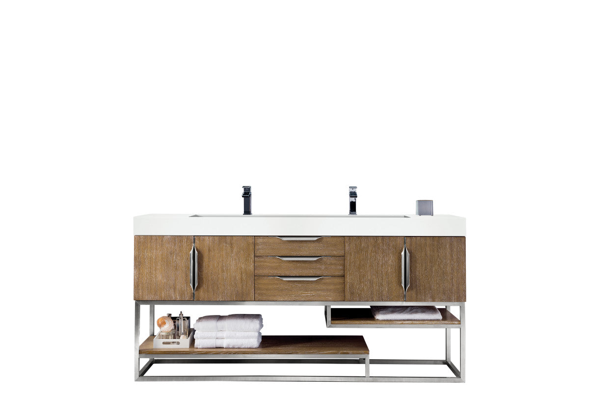 Columbia 72" Double Vanity Cabinet