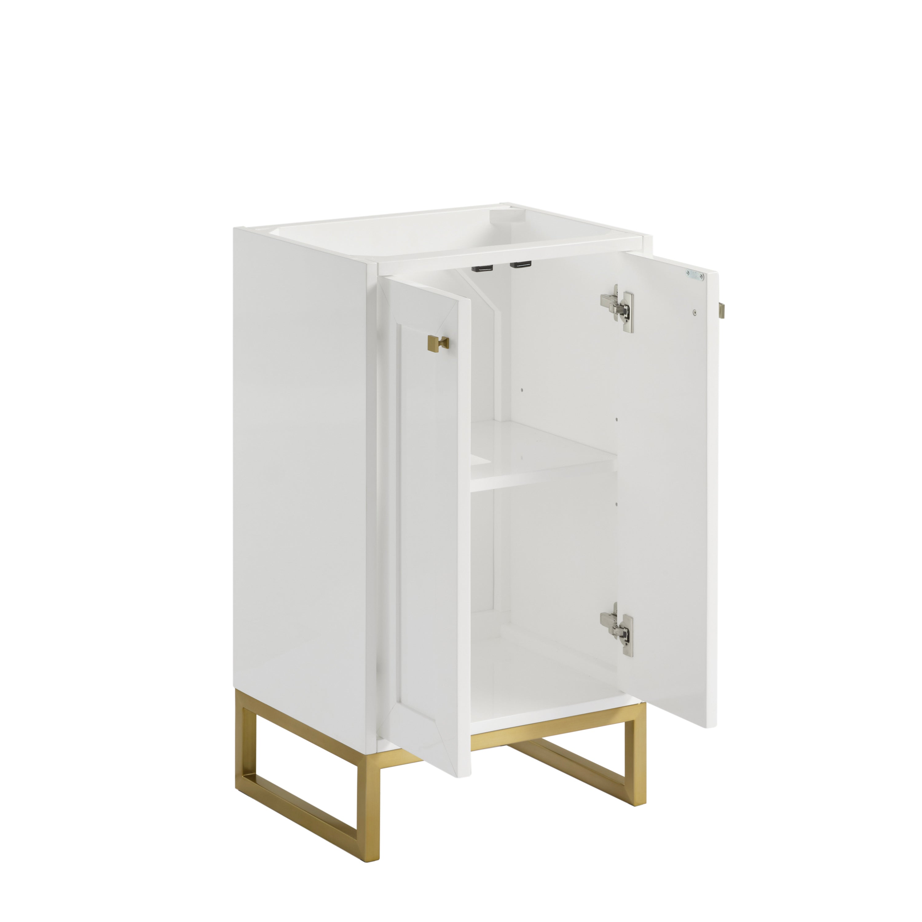 James Martin Chianti 20" Single Cabinet in Glossy White