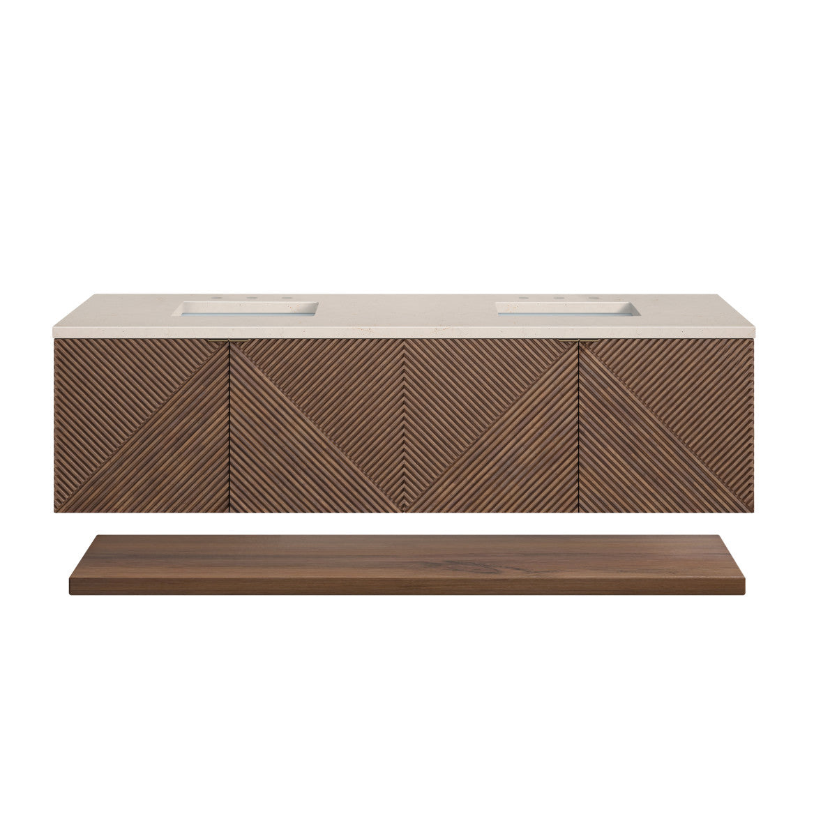 Marcello 72" Double Vanity Cabinet