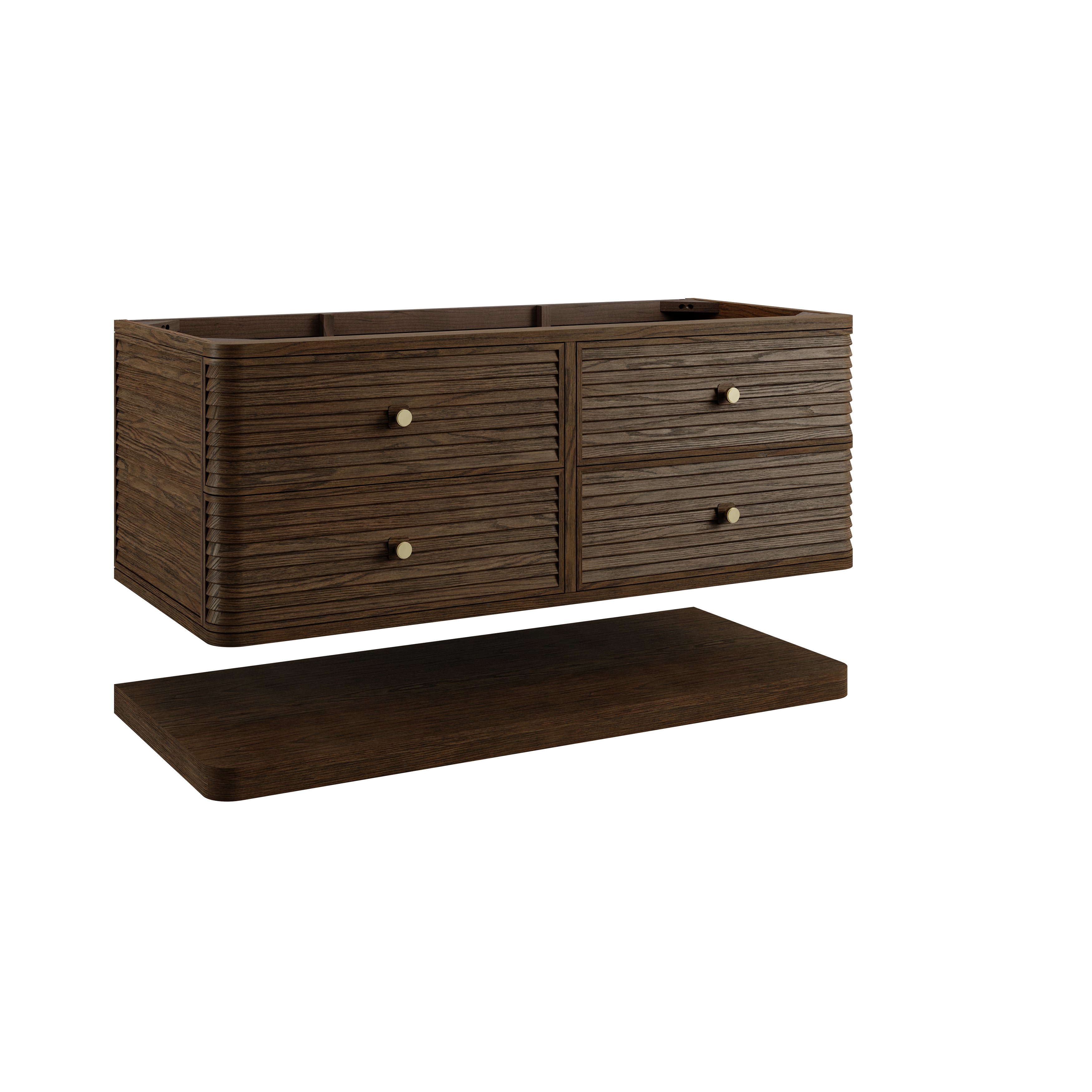 James Martin Allamari 48" Single Vanity in Sable with 3cm Countertop
