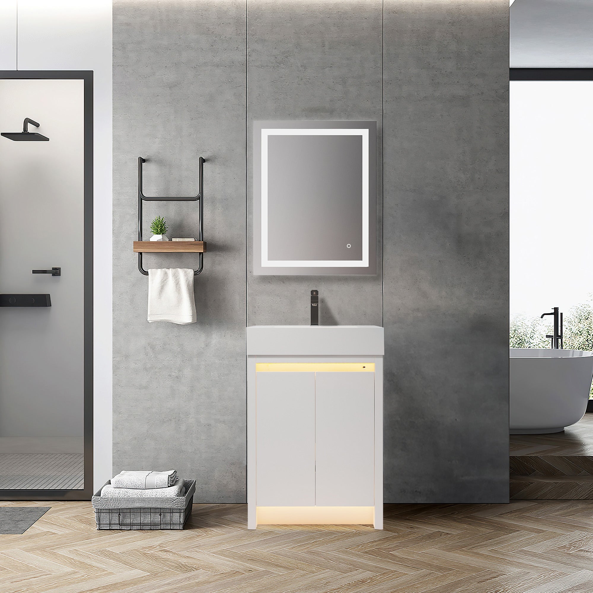 Blossom Capri 038 Vanity Cabinet Only (V8038 Series)