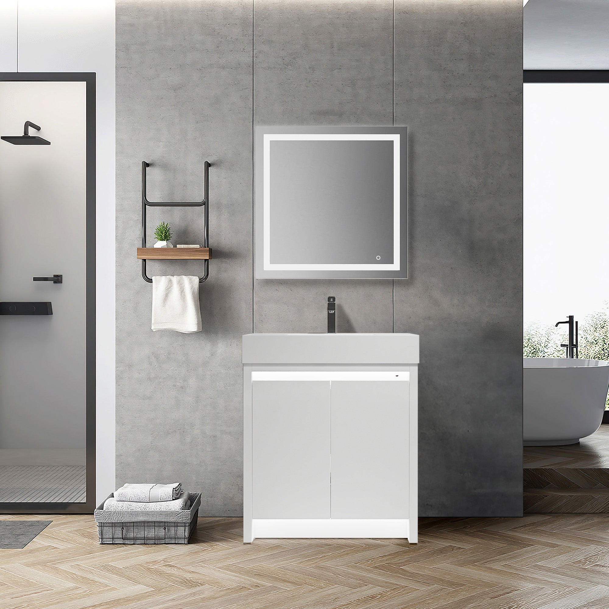 Blossom Capri 038 Vanity Cabinet Only (V8038 Series)