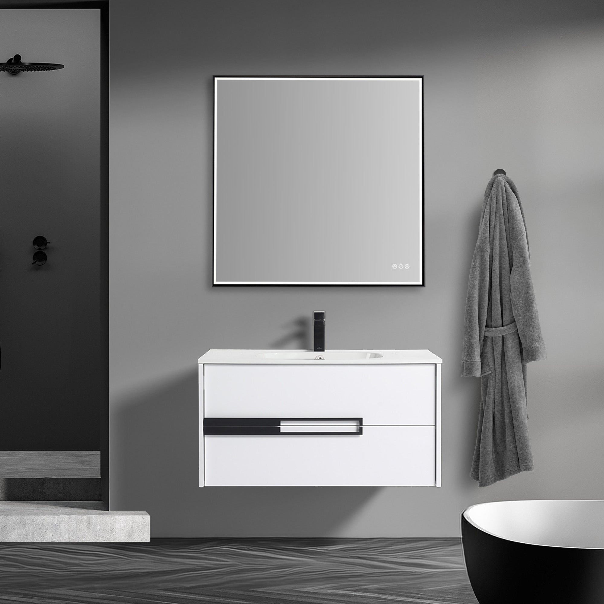 Blossom Brest 047 Vanity Cabinet Only (V8047 Series)
