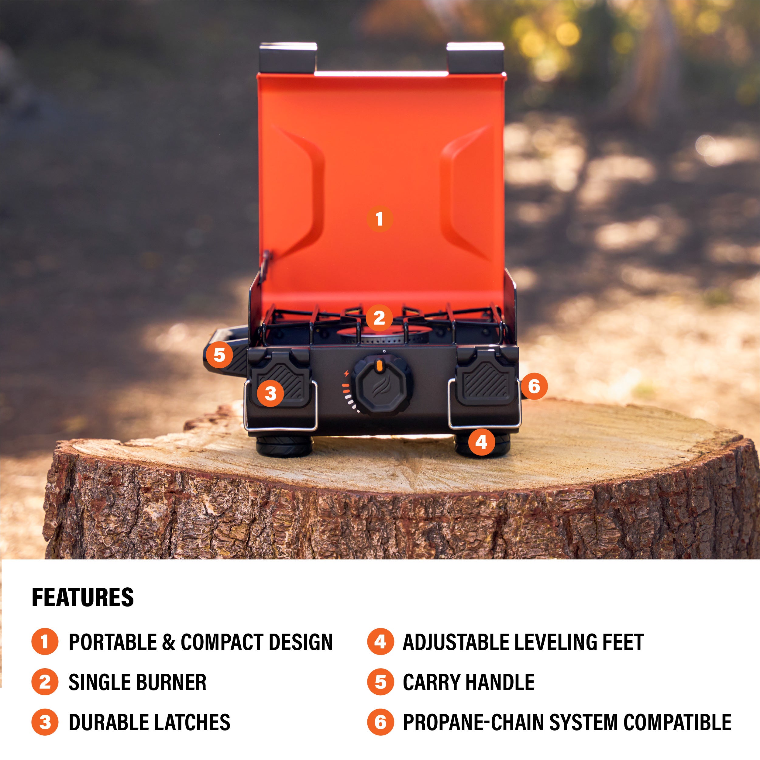Blackstone 2251 - OTG Single Burner Camping Stove