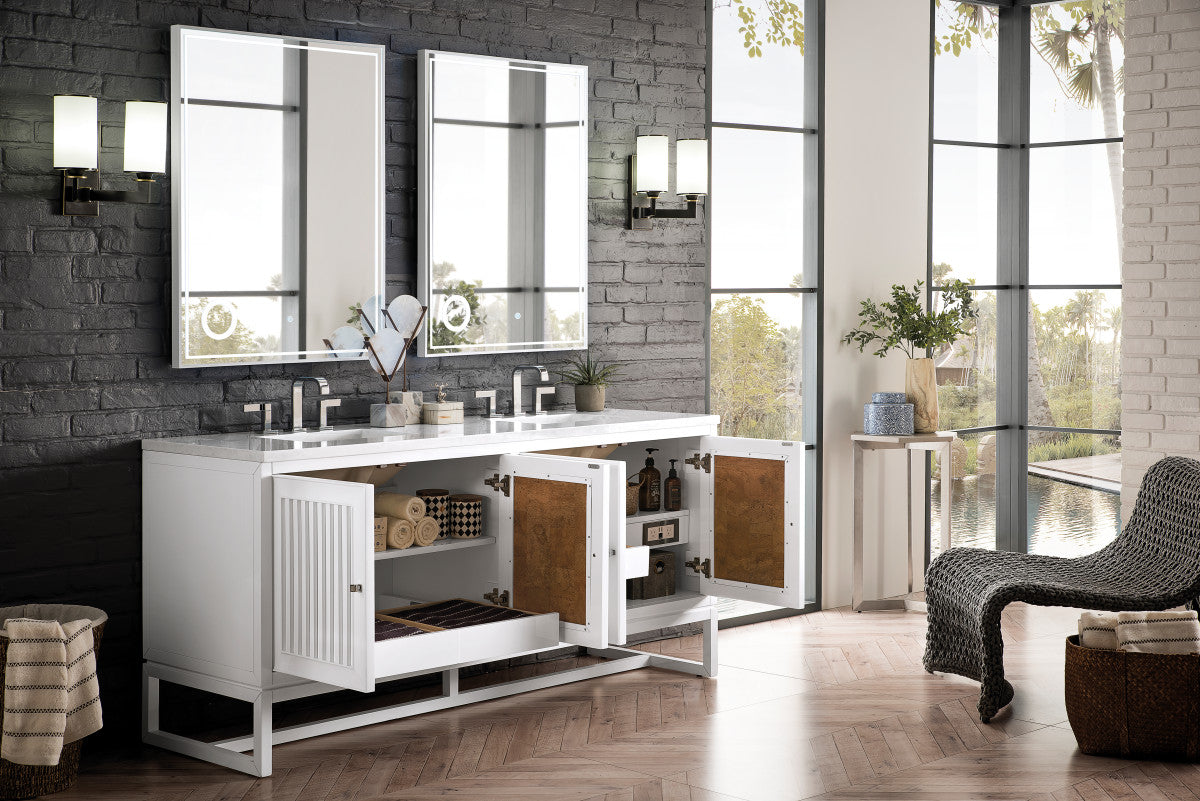 Athens 72" Double Vanity Cabinet