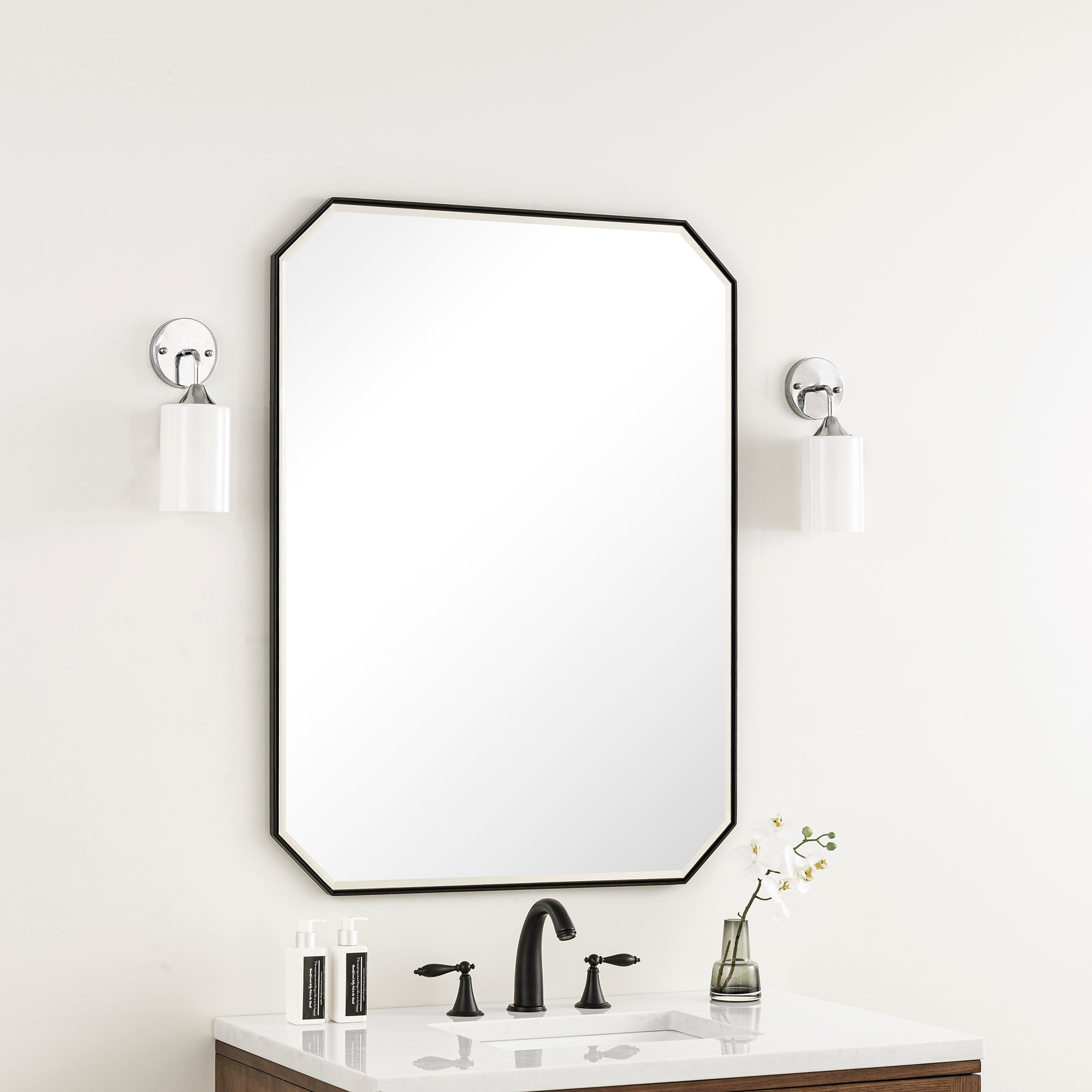James Martin Rohe 30" Octagonal Mirror