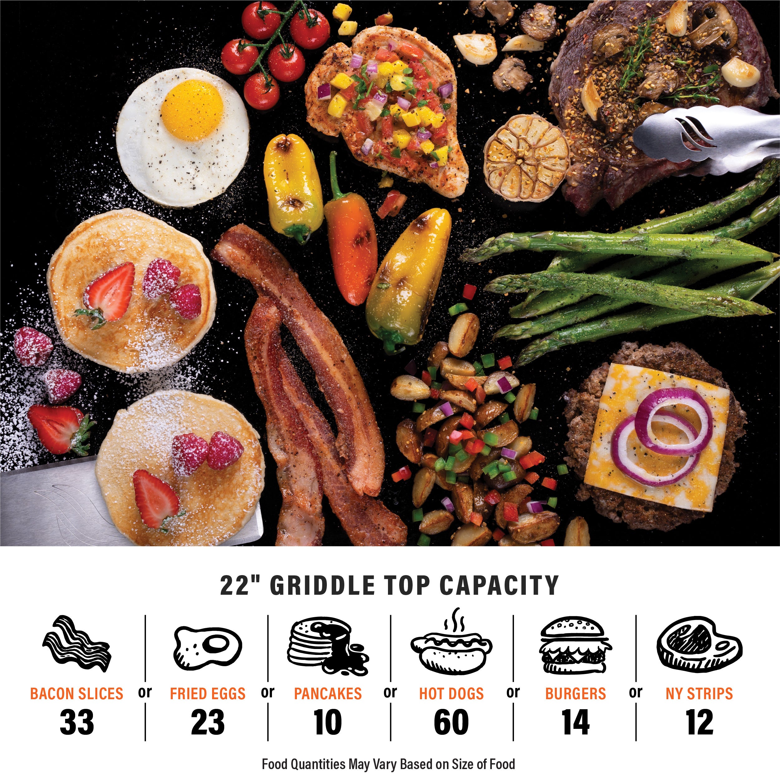 Blackstone 8001 - 22" Electric Tabletop Griddle