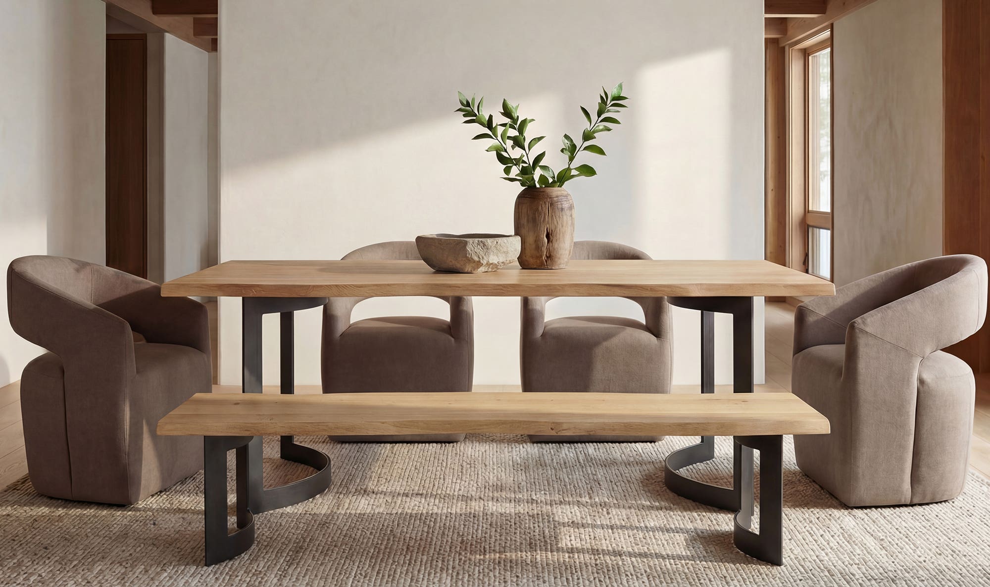 Moes Bent Bench Small VE-1002