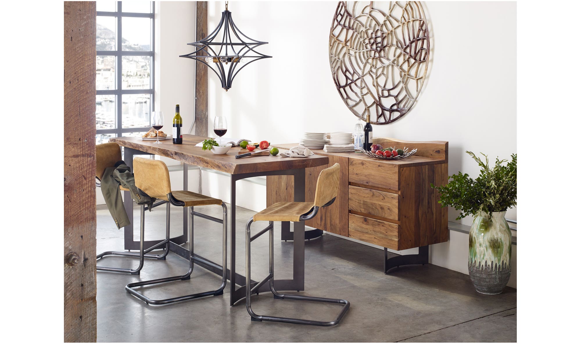 Moes Bent Counter Table VE-1039