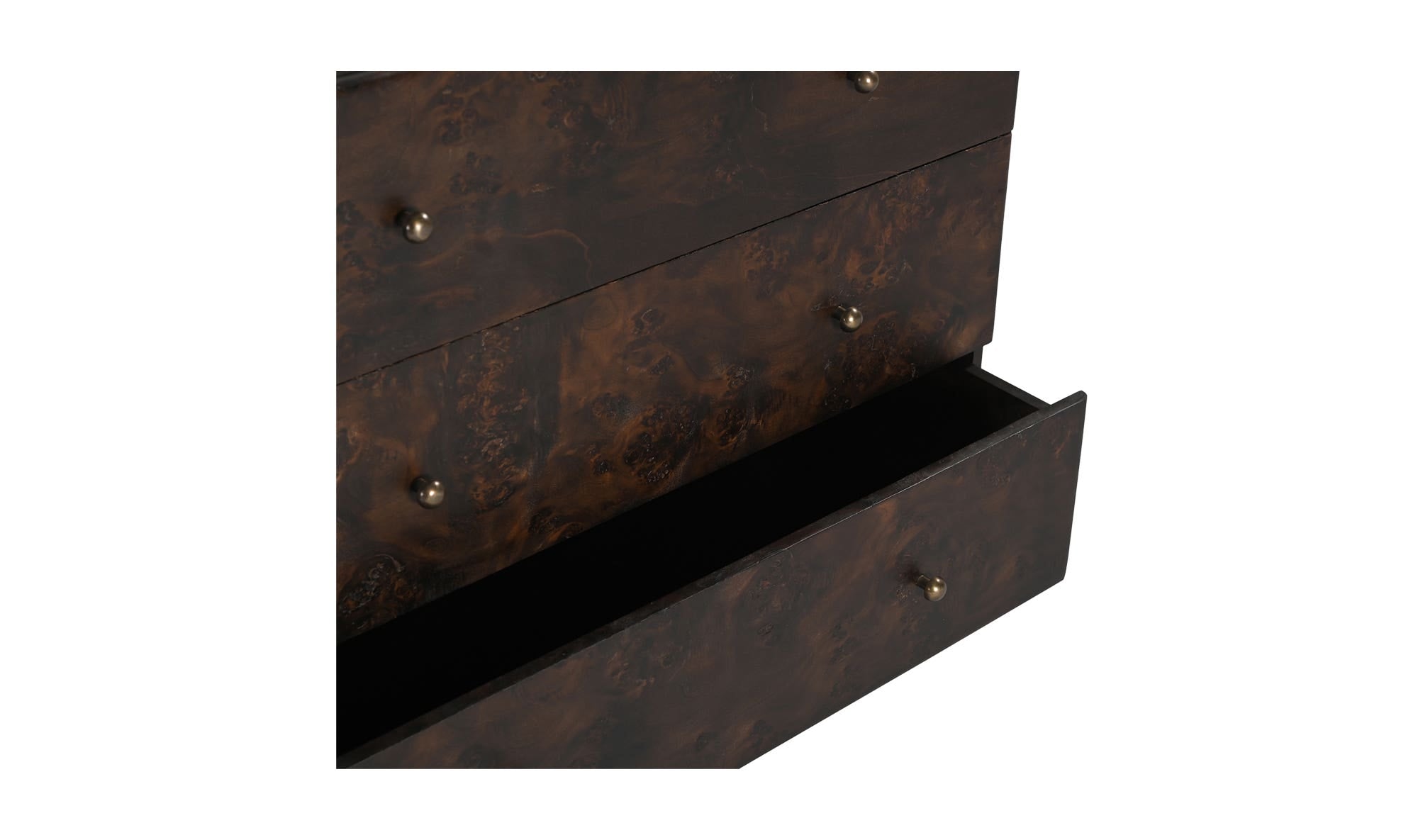 Moes York 3 Drawer Nightstand VE-1126