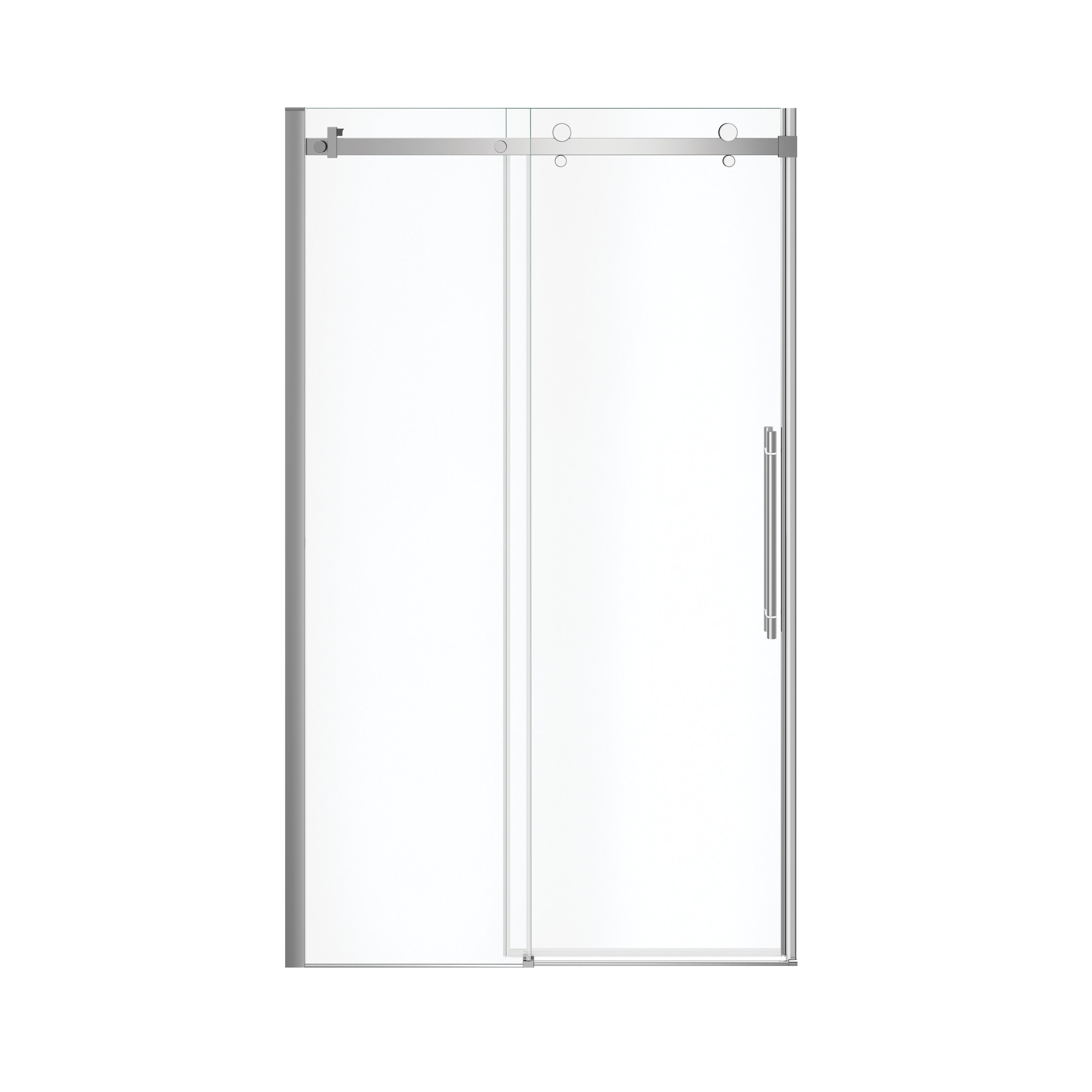 Maax Vela 44 ½-47 x 78 ¾ in. 8mm Sliding Shower Door for Alcove Installation with Clear glass