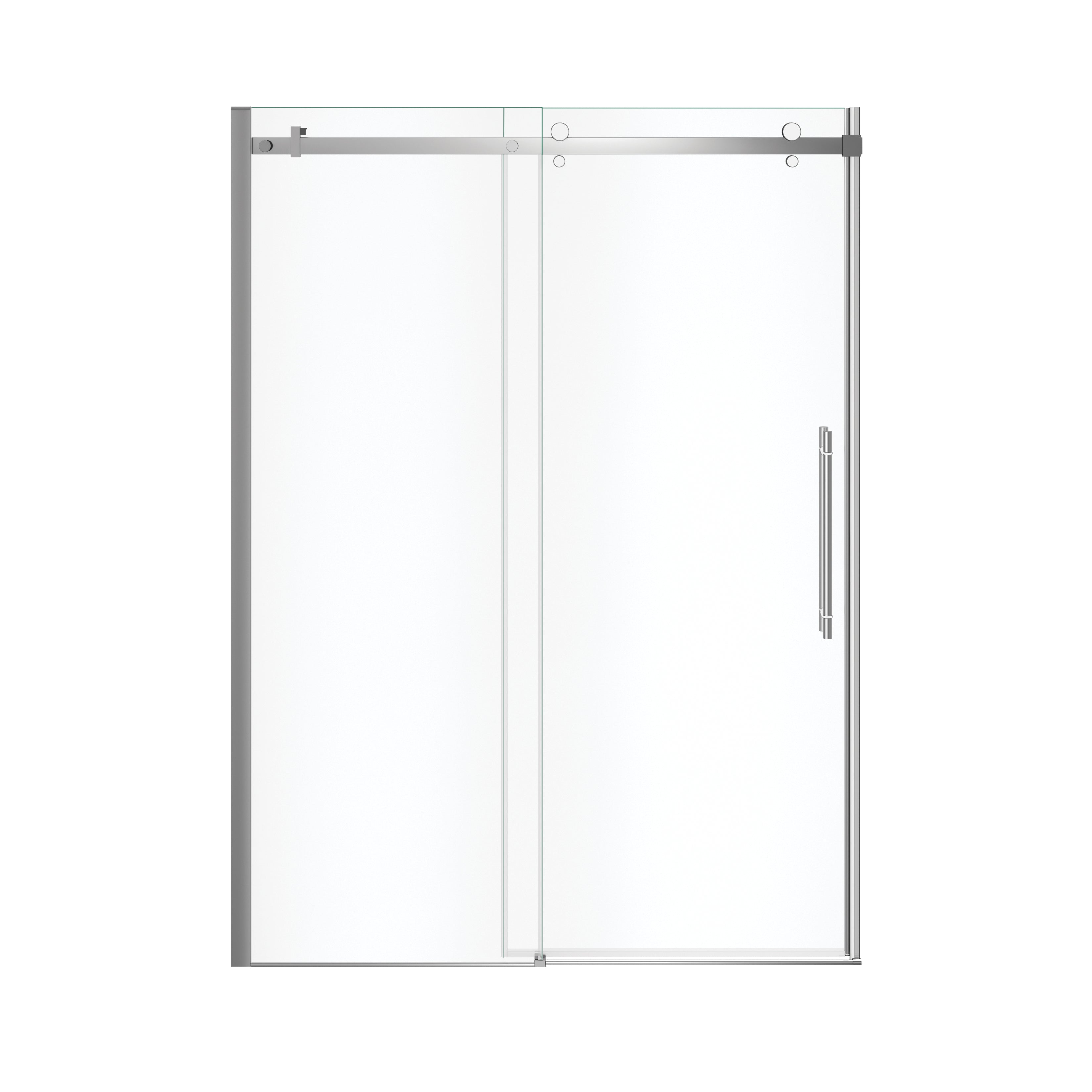 Maax Vela 56 ½-59 x 78 ¾ in. 8mm Sliding Shower Door