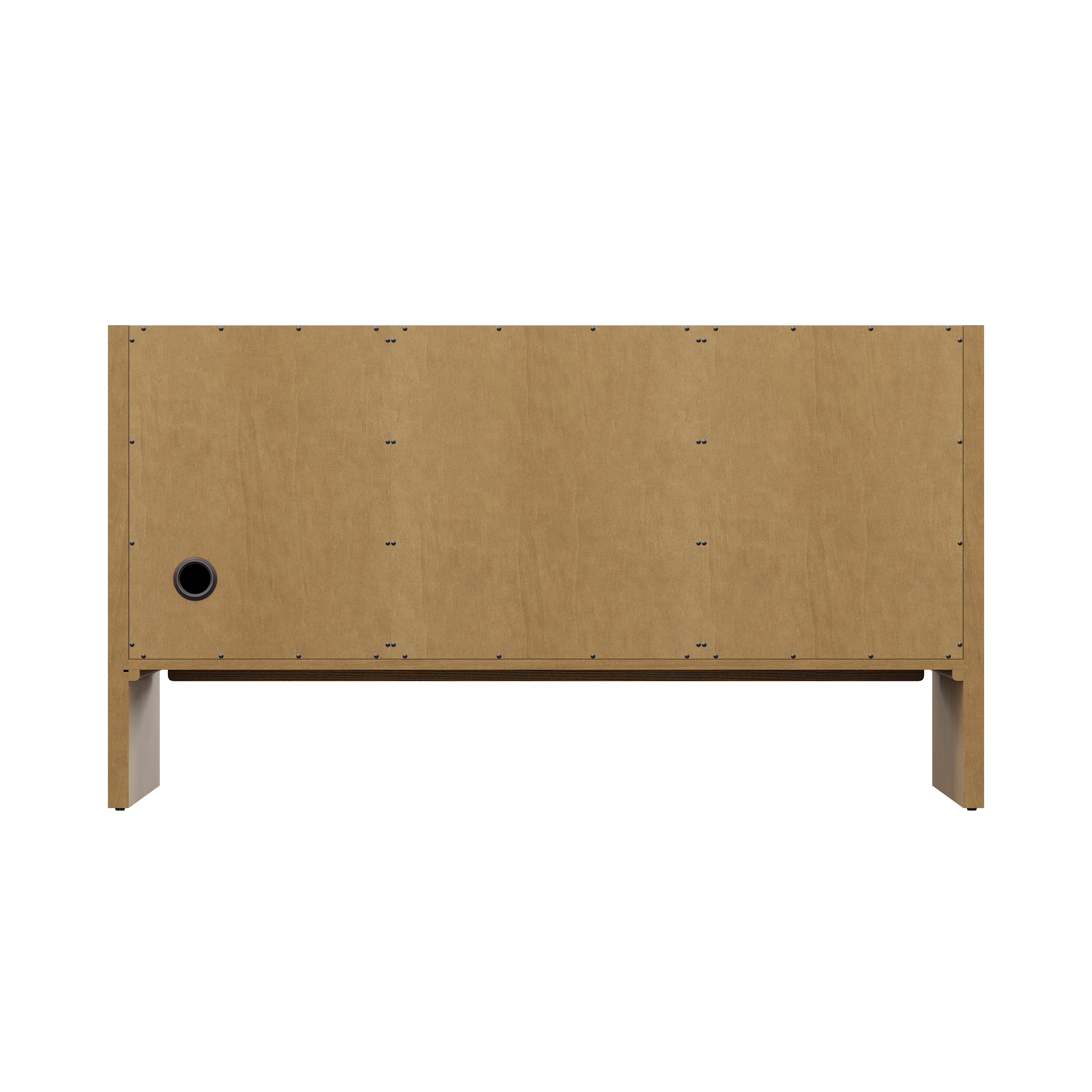 James Martin Hudson 60" Single Vanity in Light Natural Oak with 3cm Countertop and FreePower Wireless Charger