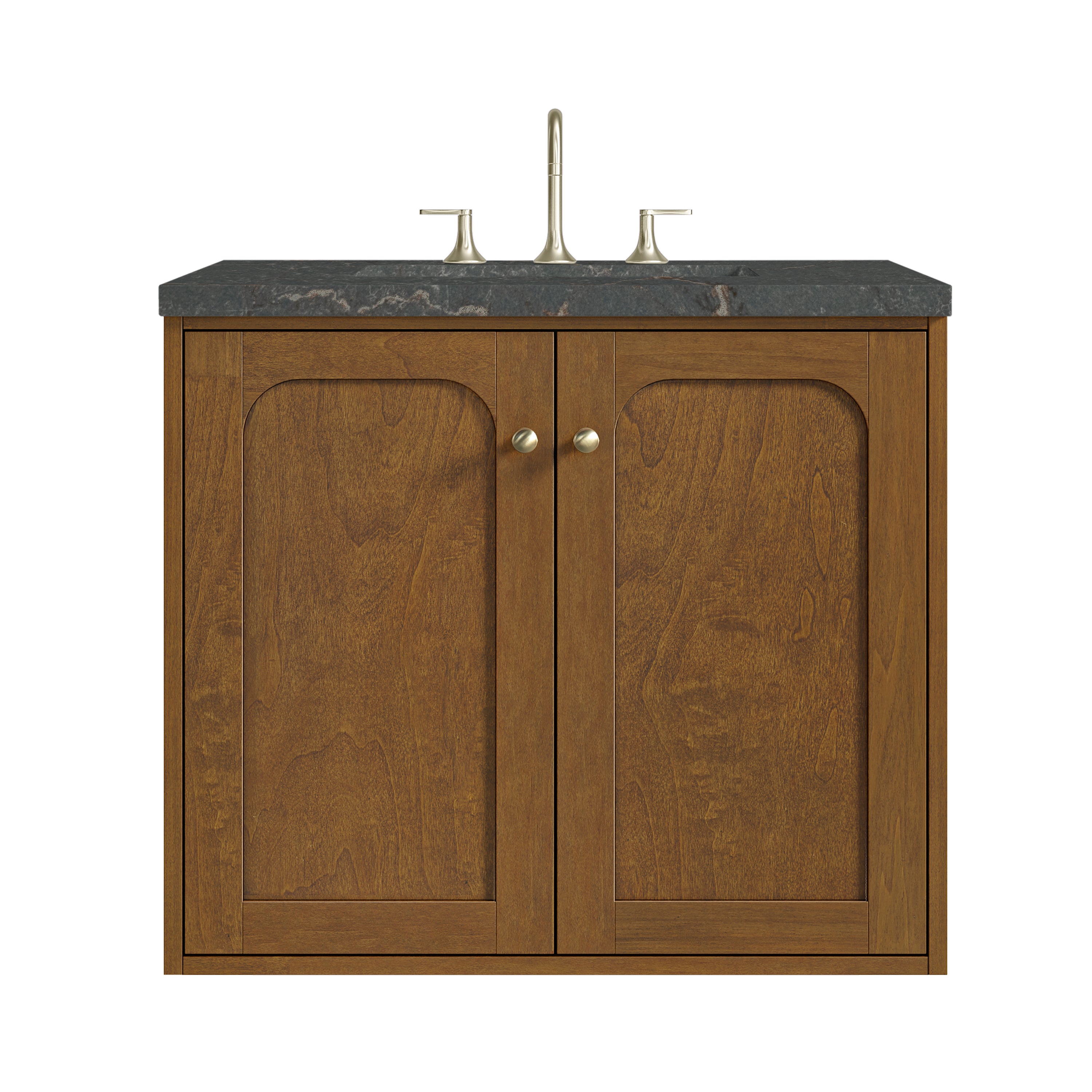 James Martin Laurent 30" Single Vanity in Honey Oak with 3cm Countertop
