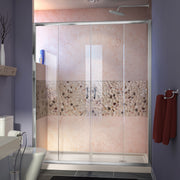 DreamLine Visions 60" W Shower Door and Base