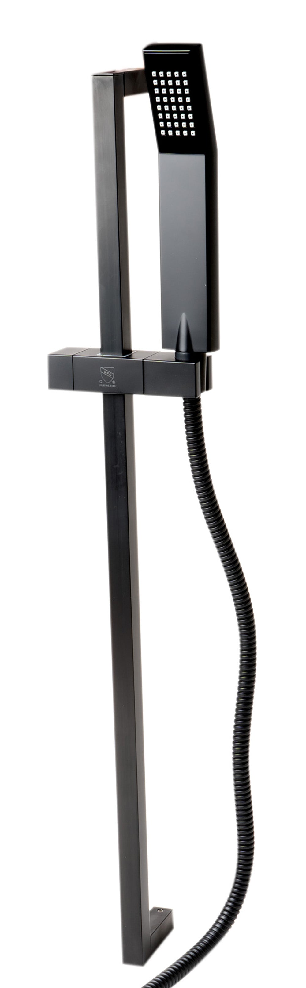 ALFI brand AB7606 Square Sliding Rail Hand Shower Set
