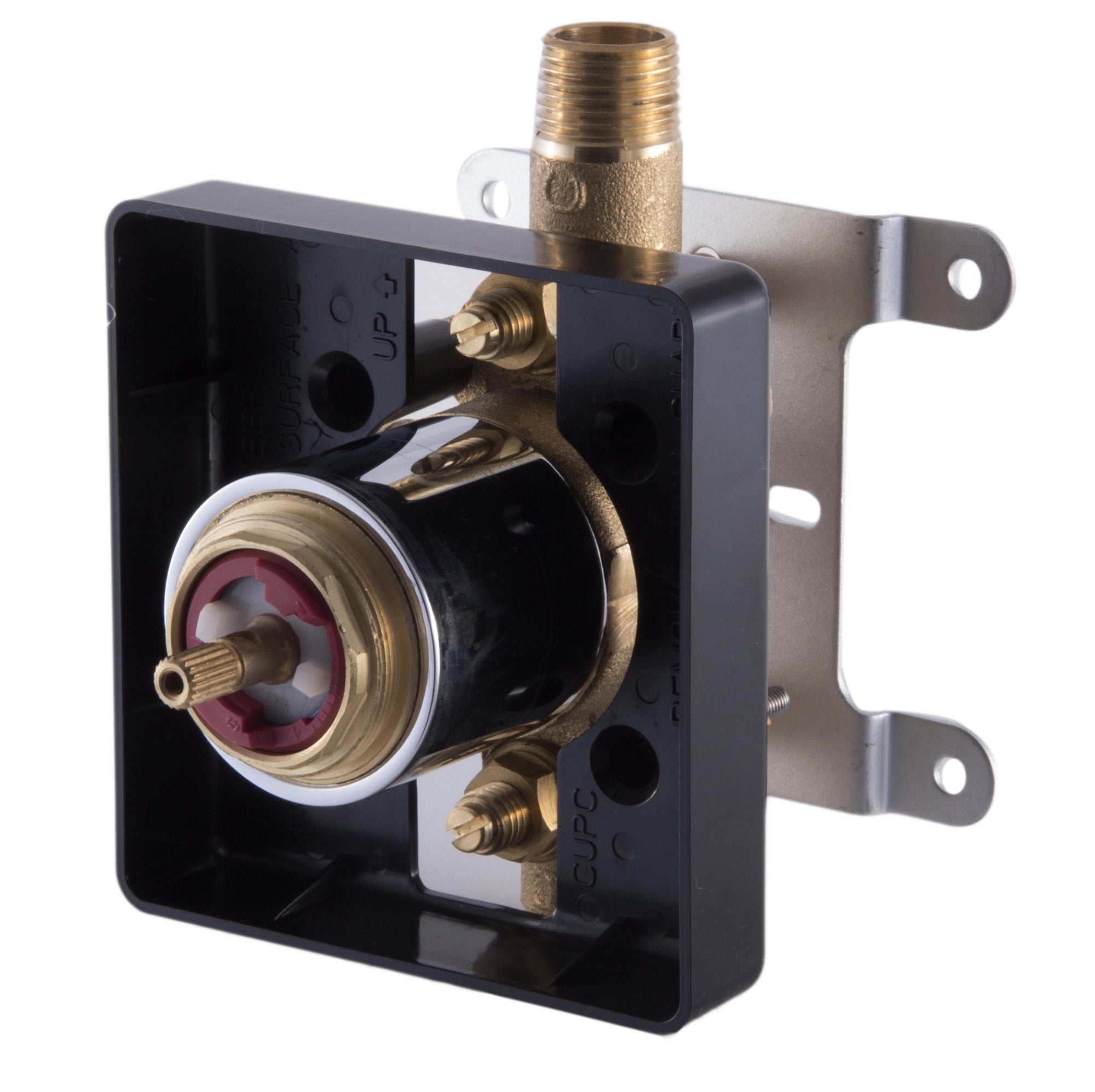 ALFI brand AB1601 Pressure Balanced Round Shower Mixer