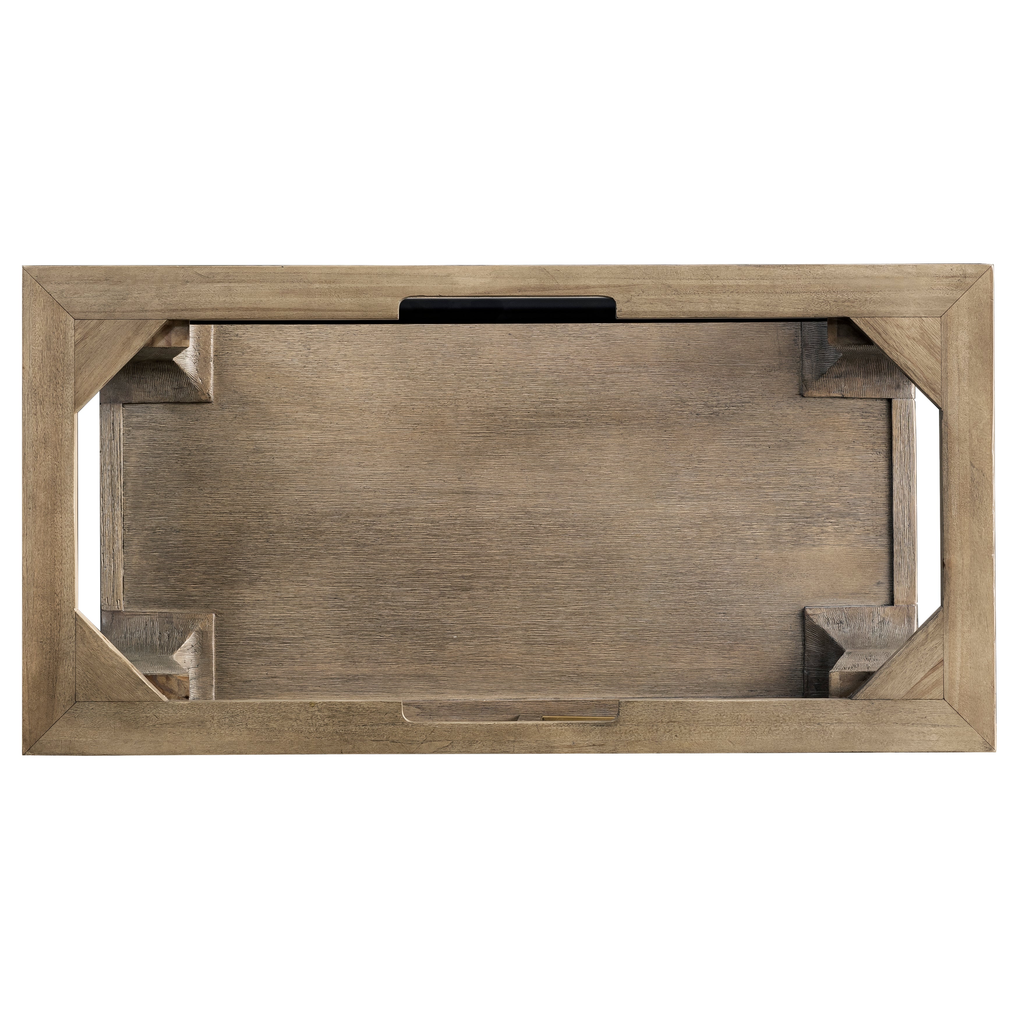 James Martin Auburn 36" Single Weathered Timber Sink Console