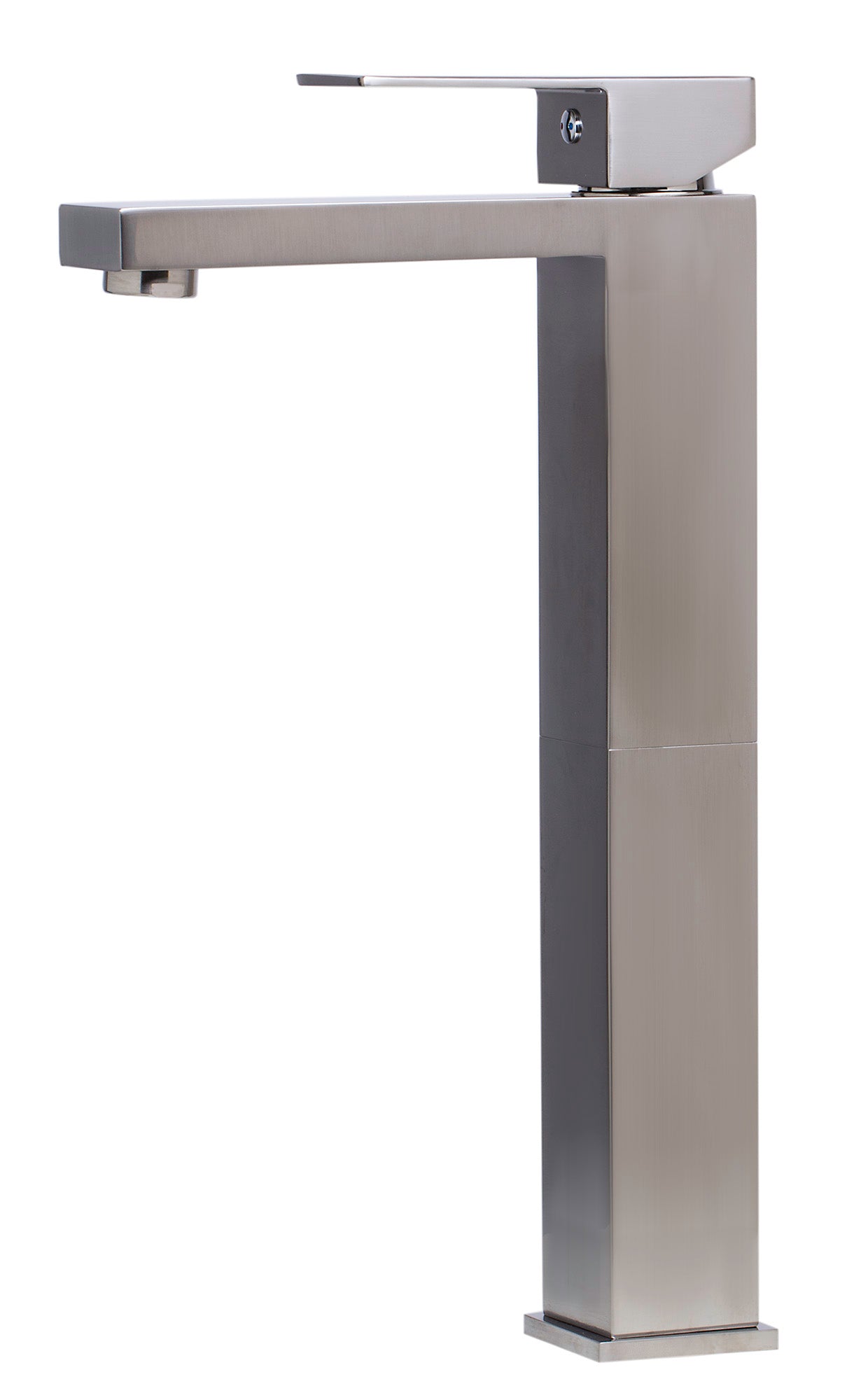 ALFI brand AB1129 Tall Square Single Lever Bathroom Faucet