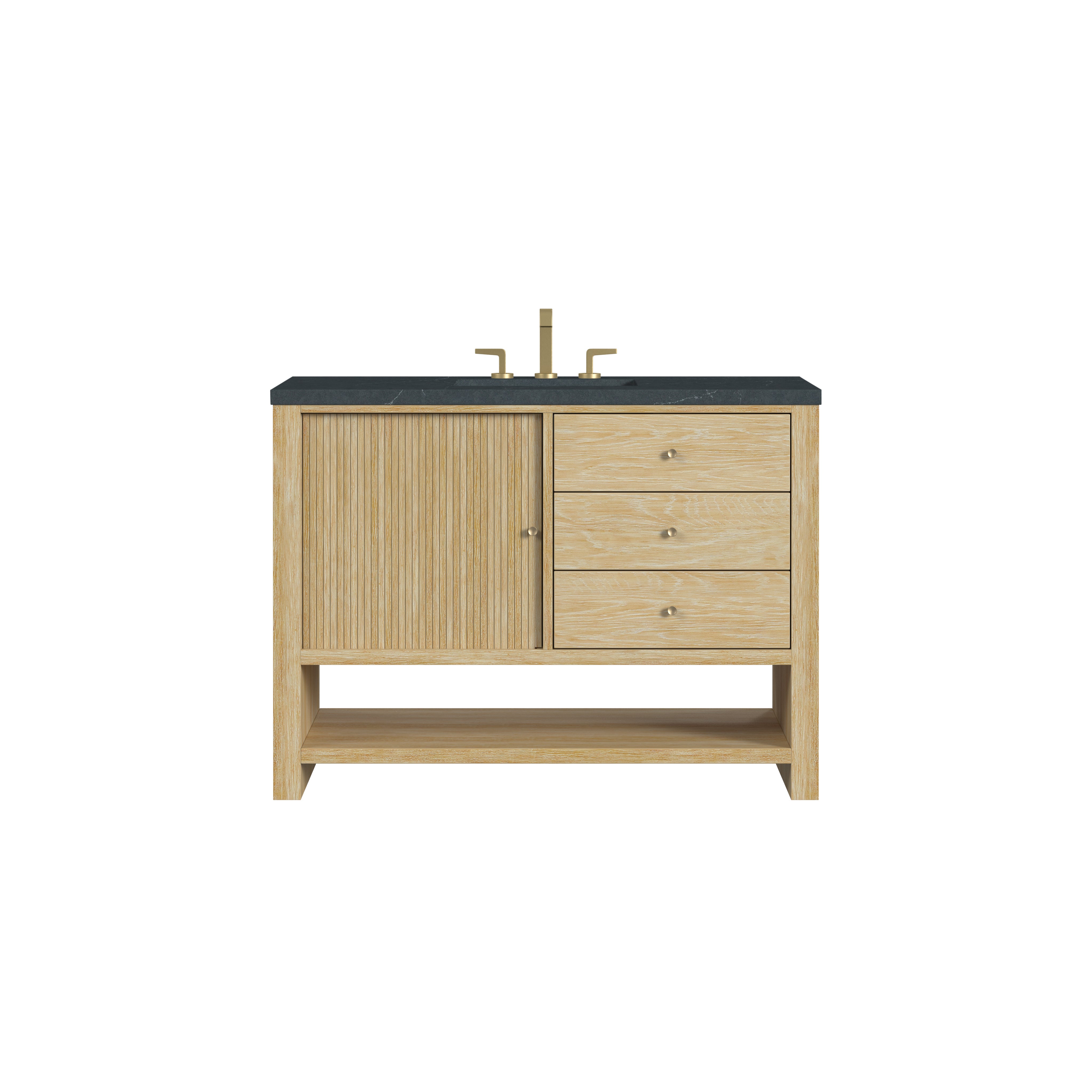 James Martin Marigot 48" Single Vanity in Sunwashed Oak with 3cm Countertop