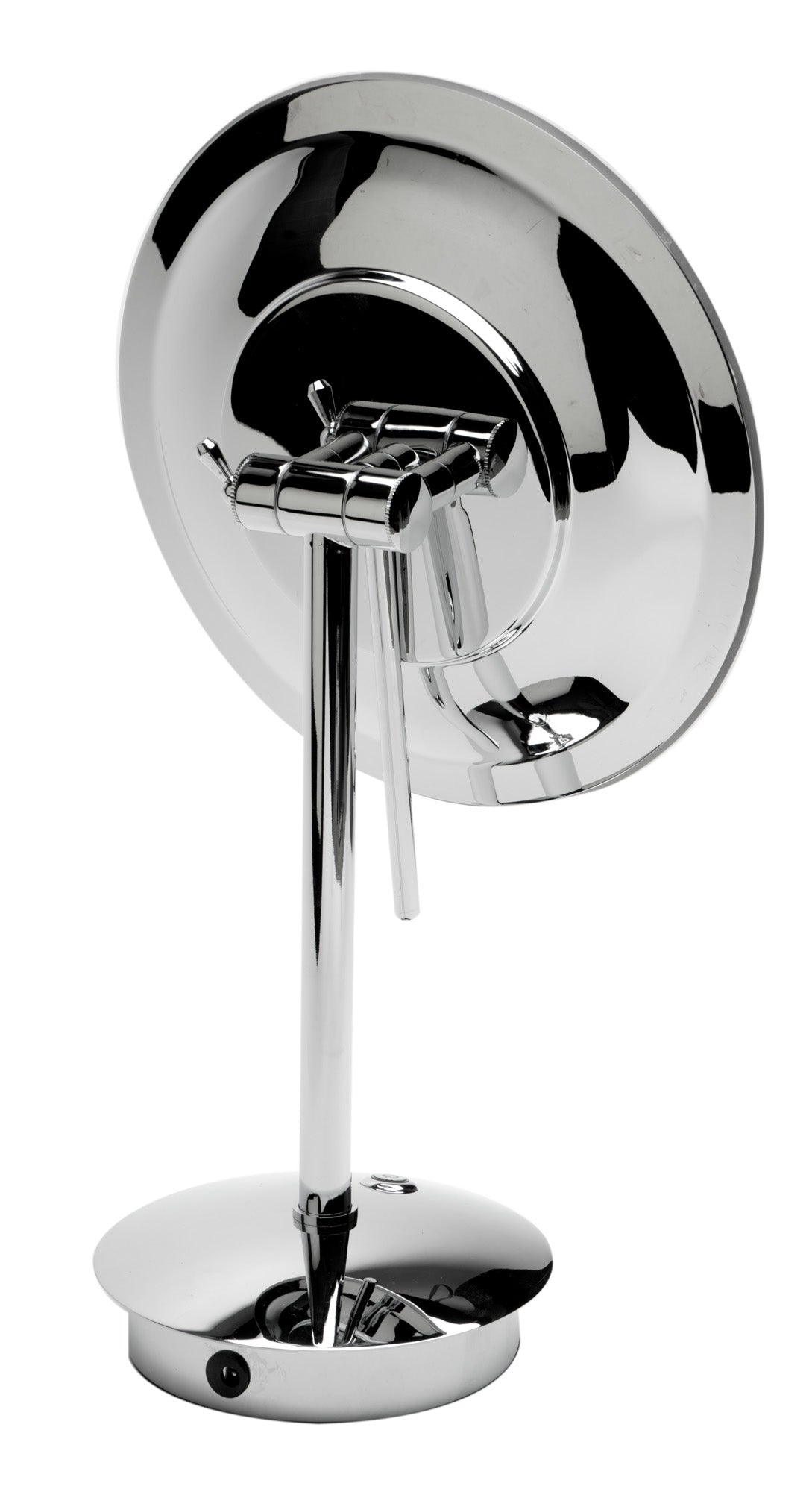 ALFI brand ABM9FLED Tabletop Round 9" 5x Magnifying Cosmetic Mirror with Light