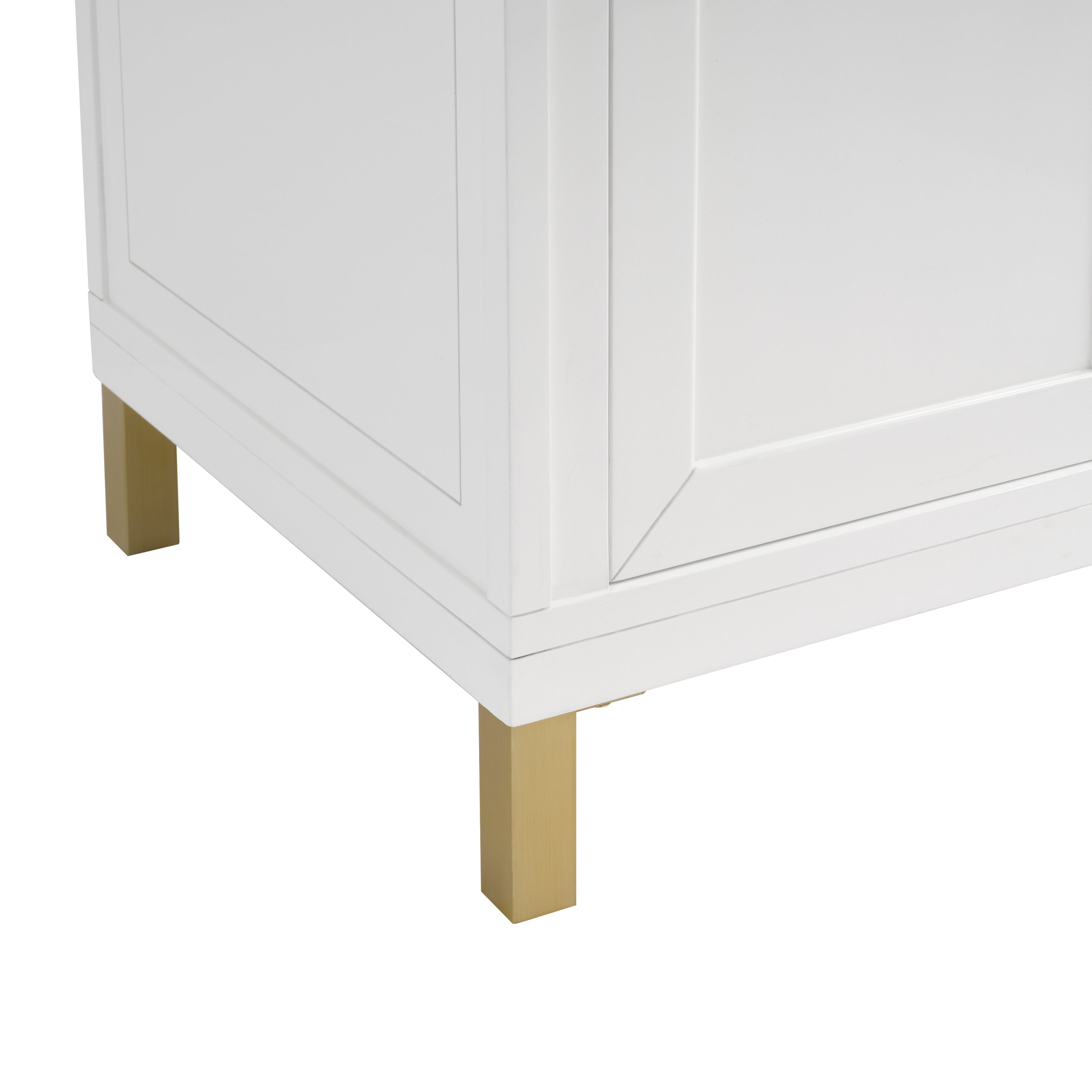 James Martin Chicago 30" Single Vanity in Glossy White with 3cm Countertop