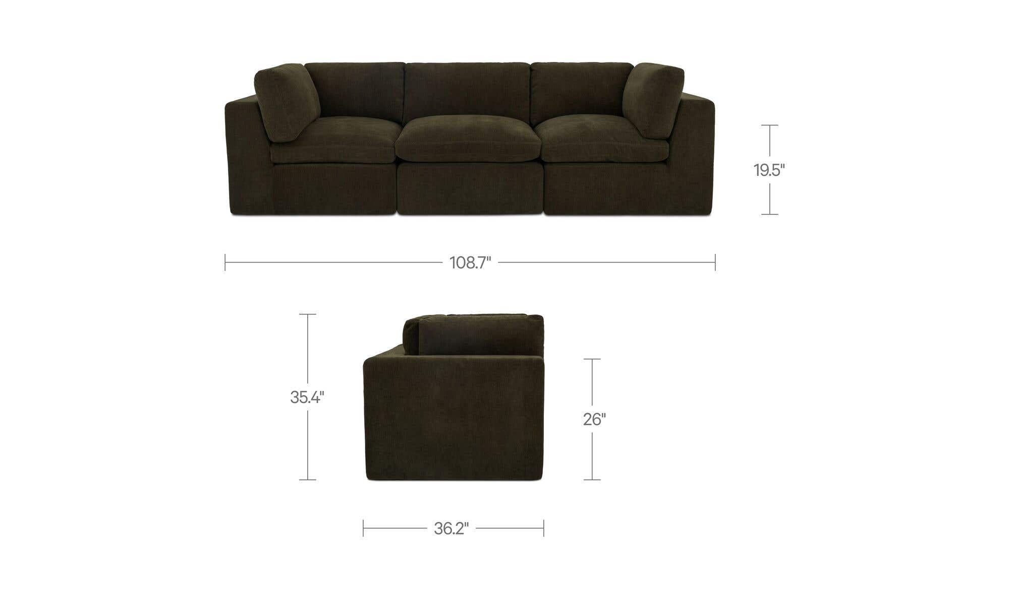 Moes Cates Modular Sofa VV-1013