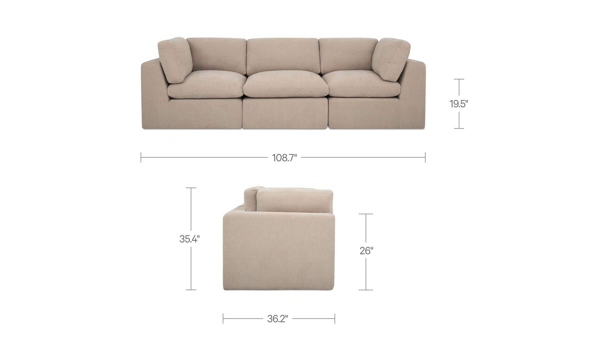 Moes Cates Modular Sofa VV-1013