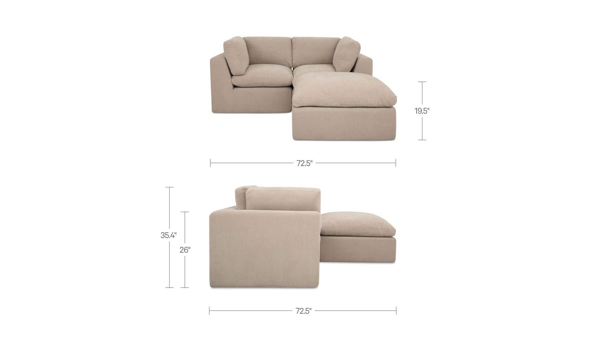 Moes Cates Nook Modular Sectional VV-1014