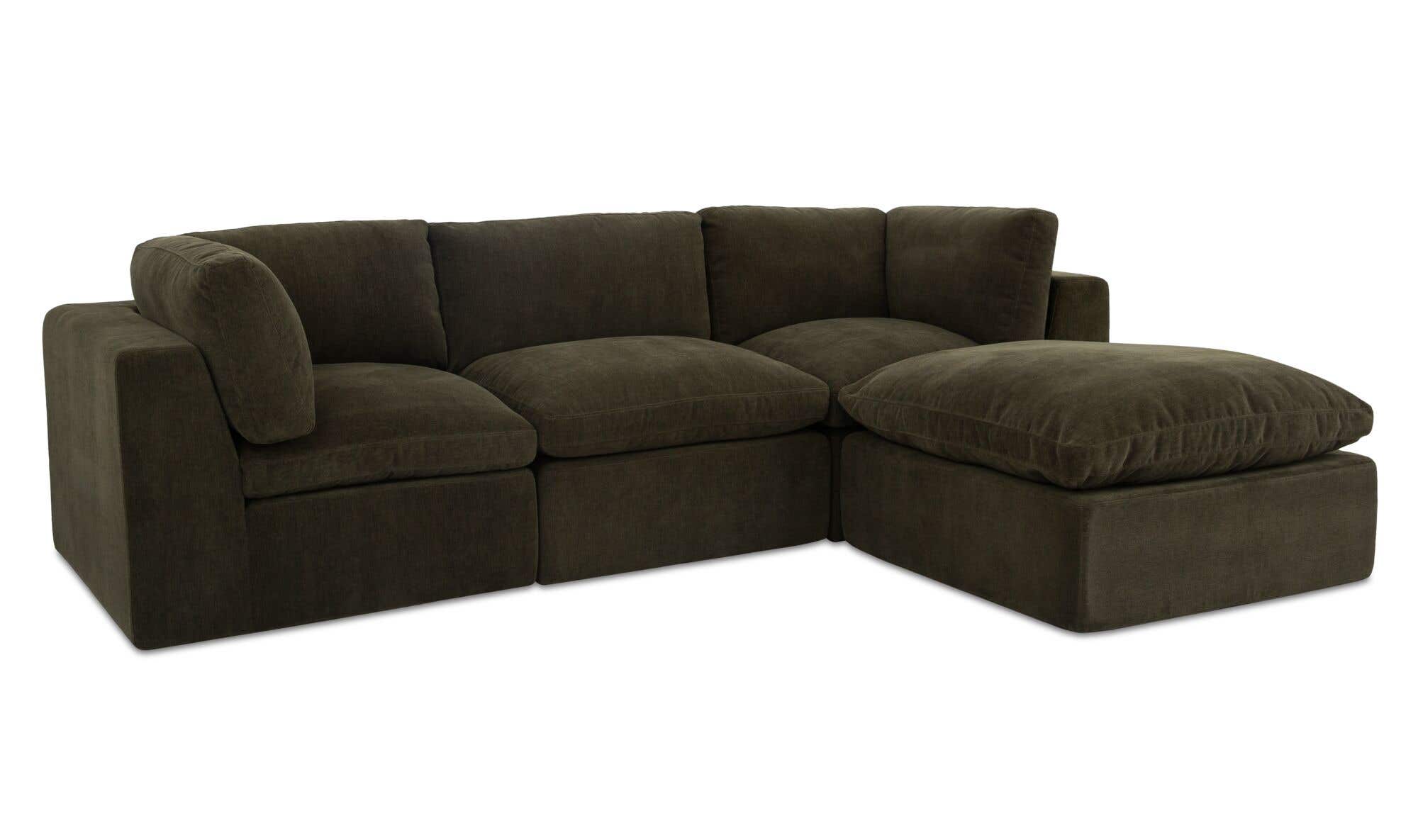 Moes Cates Lounge Modular Sectional Pebble VV-1015