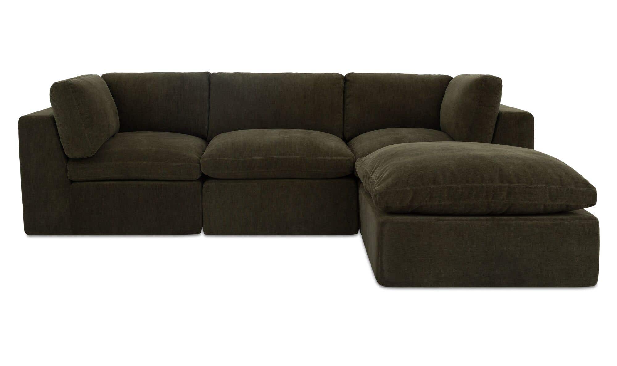 Moes Cates Lounge Modular Sectional Pebble VV-1015