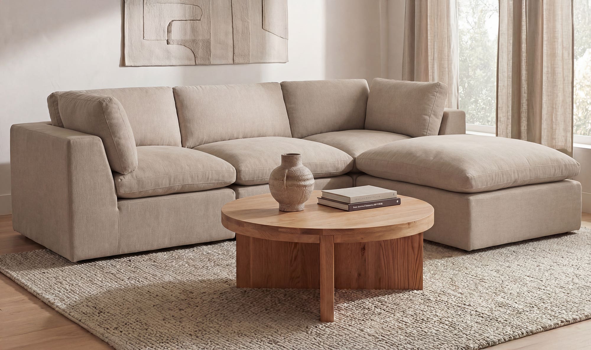 Moes Cates Lounge Modular Sectional VV-1015