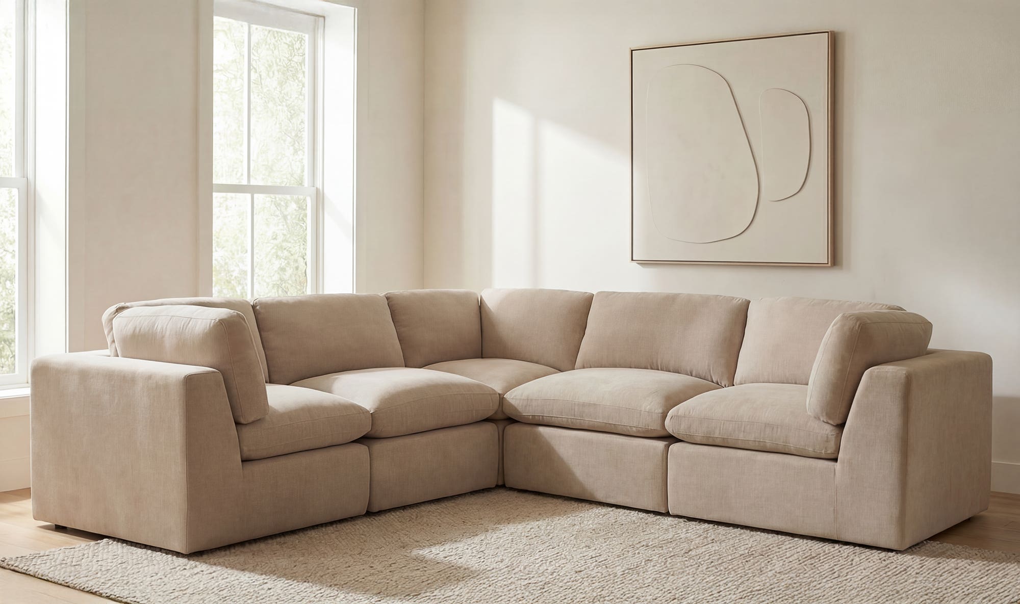 Moes Cates Classic L Modular Sectional VV-1017