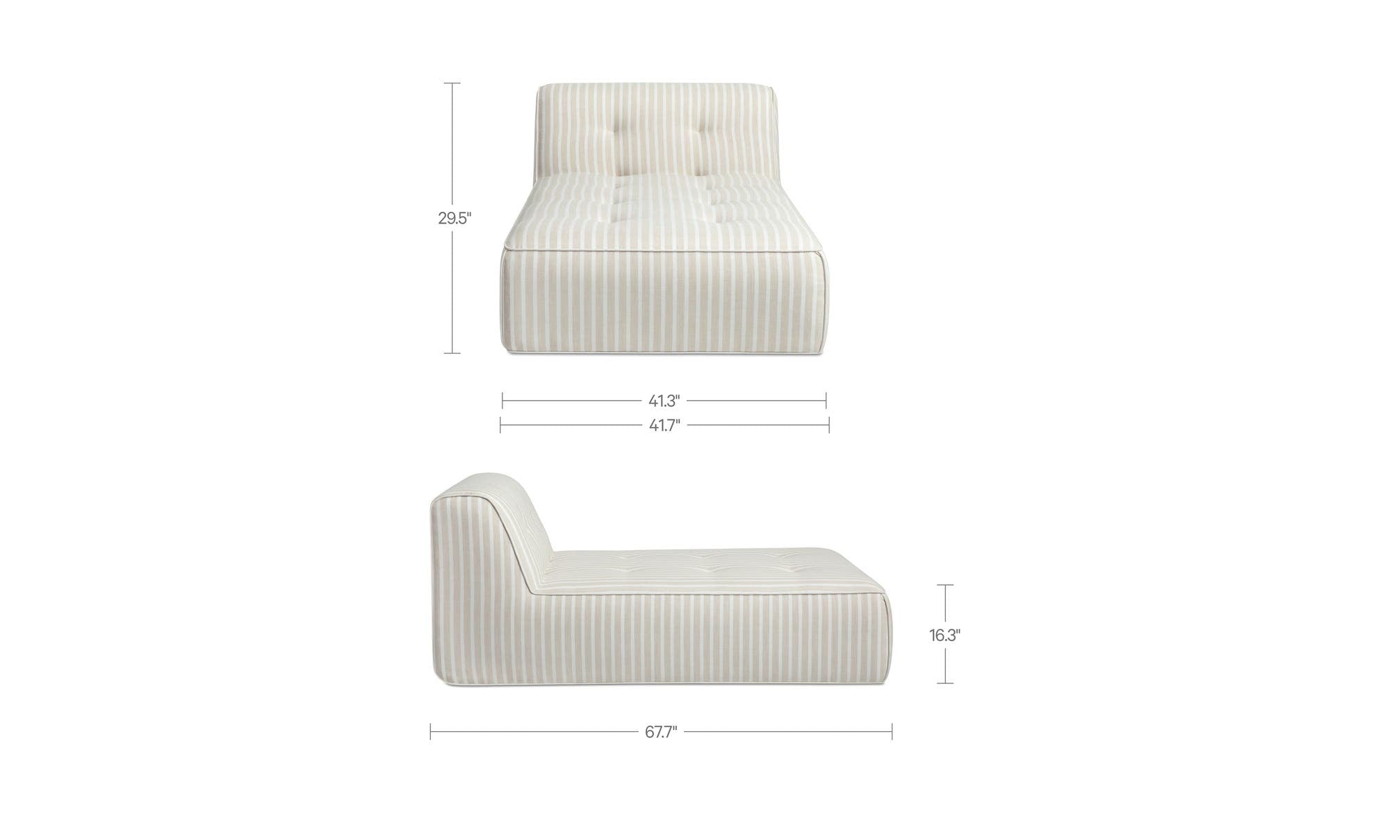 Moes Sunseeker Outdoor Chaise VV-1023