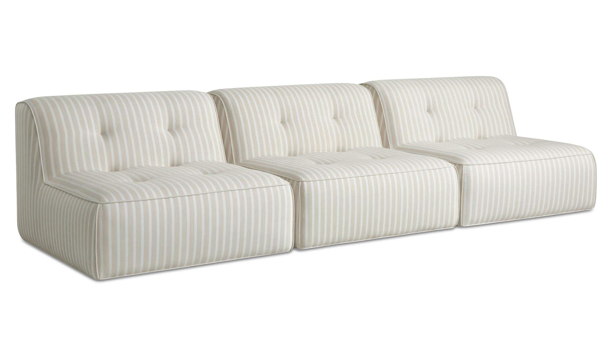 Moes Sunseeker 3 Piece Outdoor Sofa VV-1030