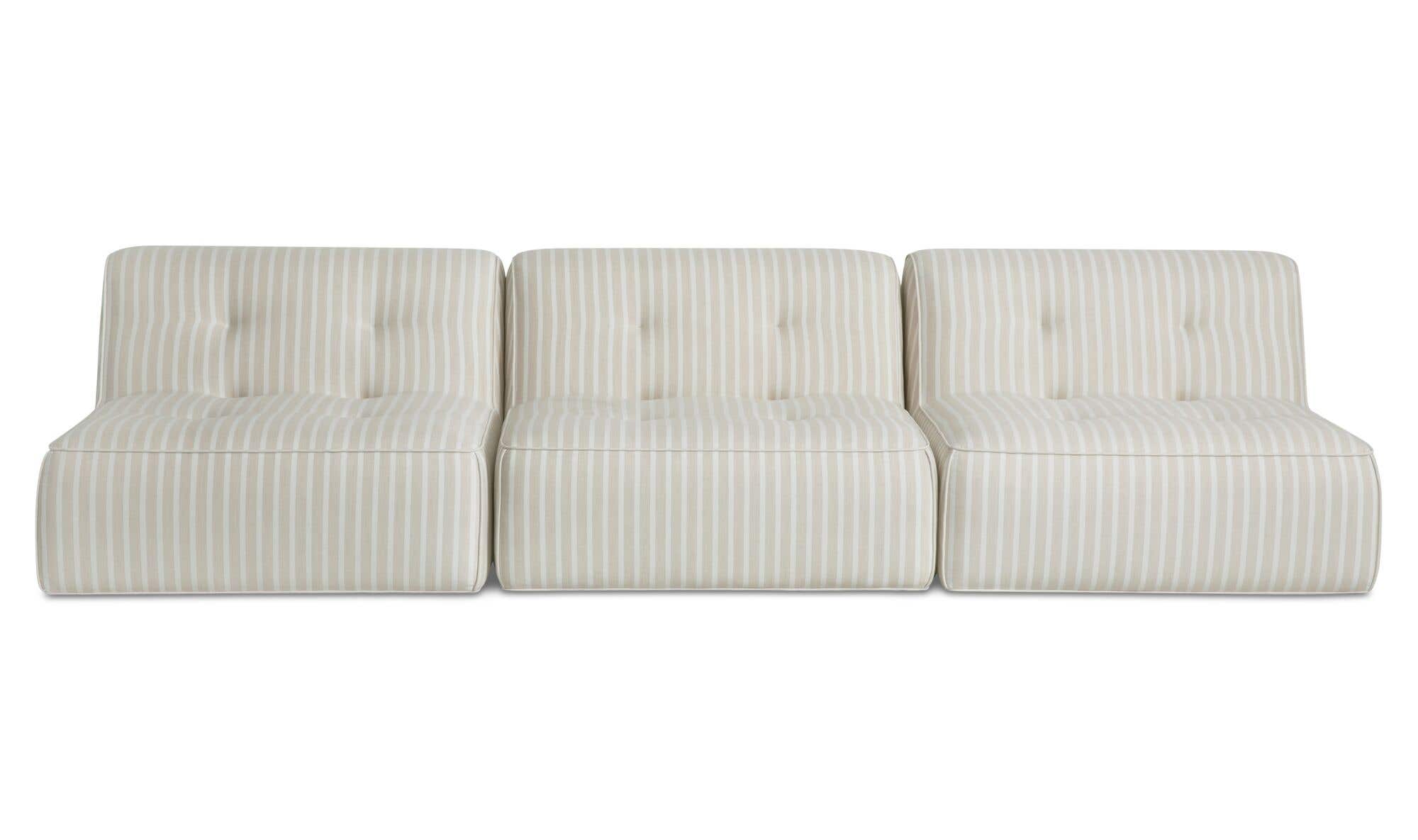 Moes Sunseeker 3 Piece Outdoor Sofa VV-1030