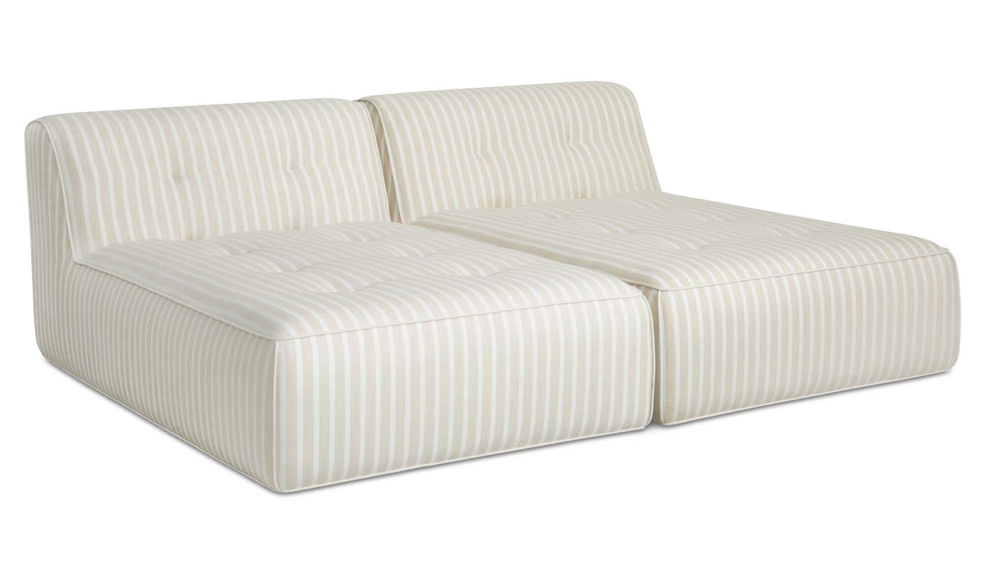 Moes Sunseeker 2 Piece Outdoor Sun Lounger VV-1033