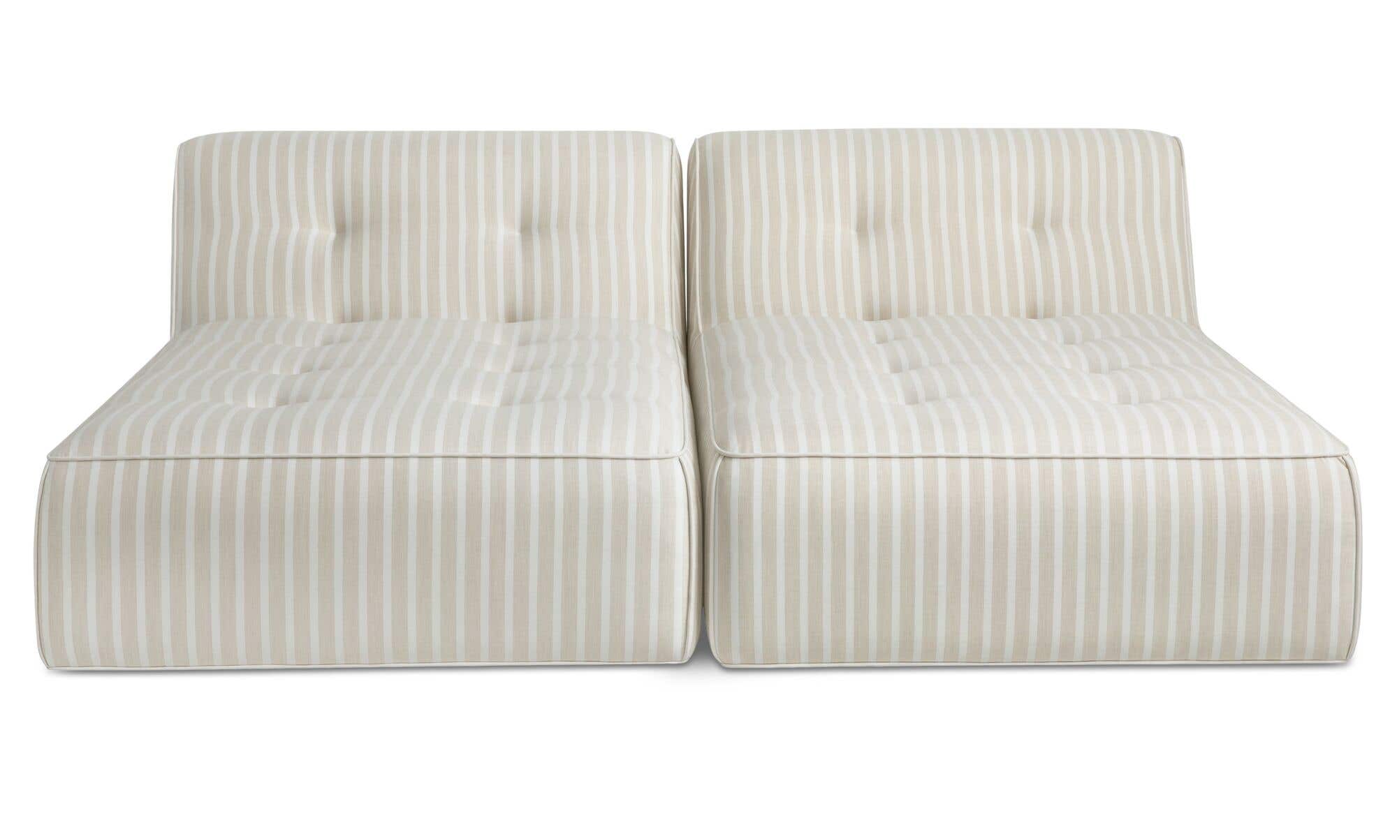 Moes Sunseeker 2 Piece Outdoor Sun Lounger VV-1033