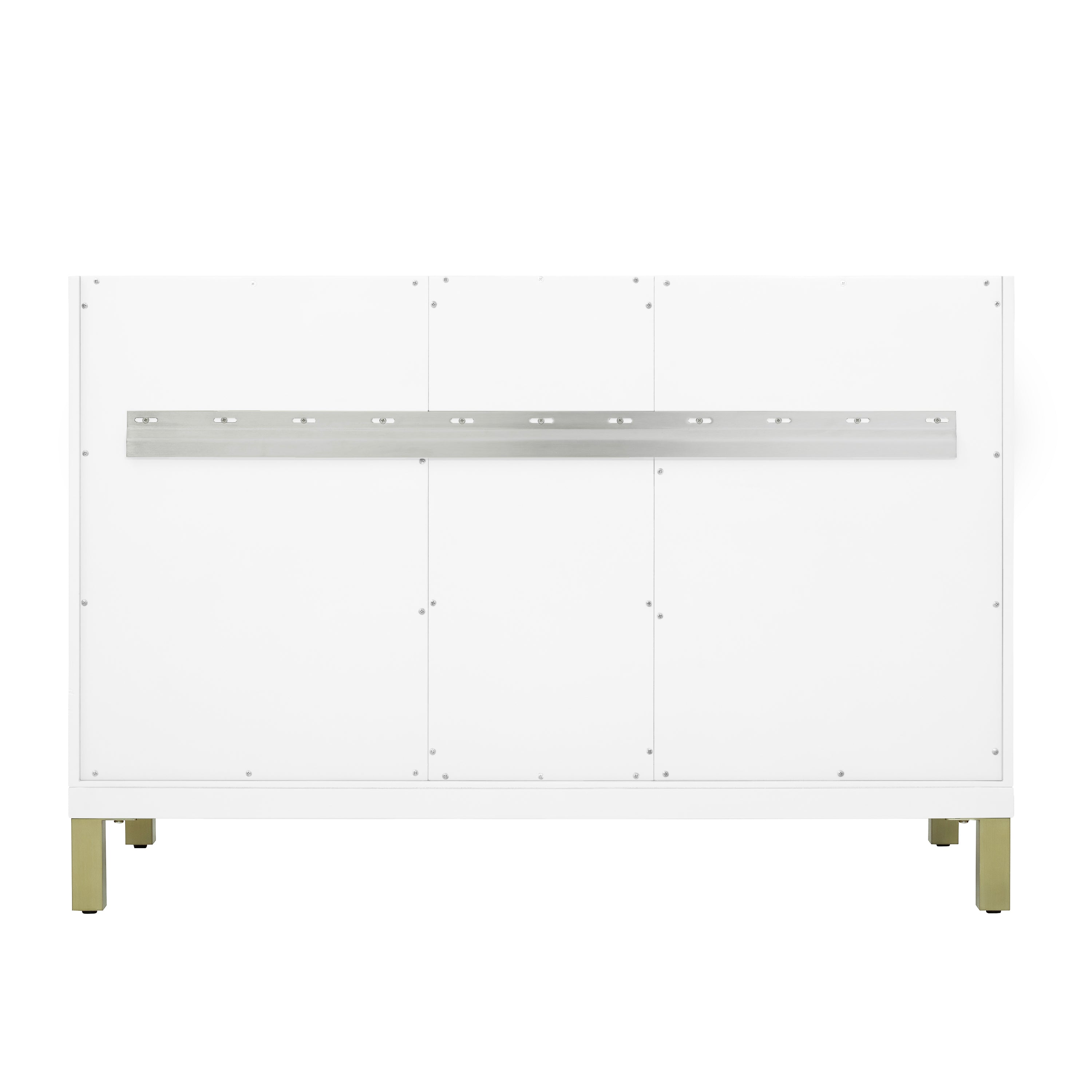 James Martin Chicago 48" Single Vanity in Glossy White with 3cm Countertop and FreePower Wireless Charger