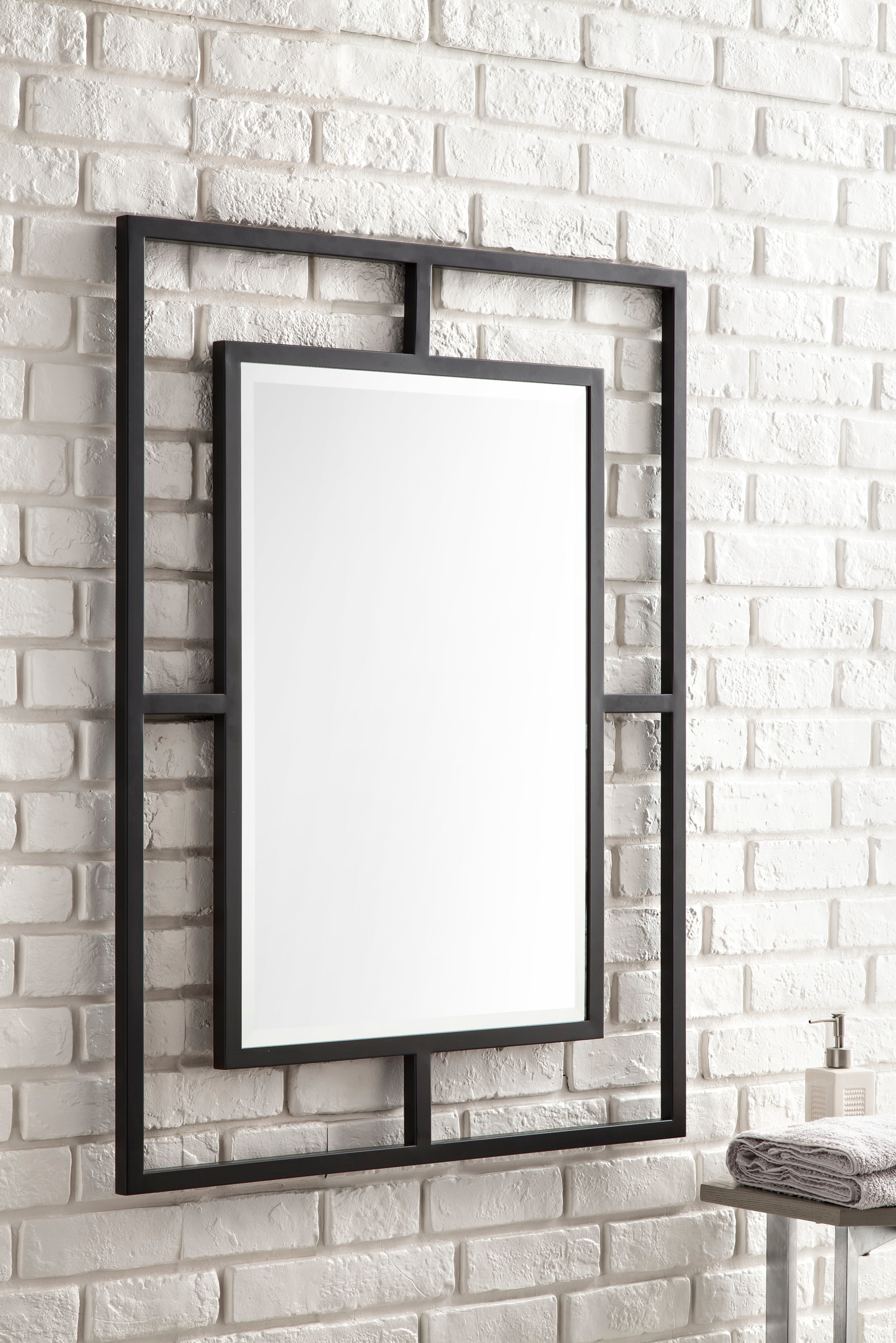 James Martin Boston 30" Rectangular Mirror